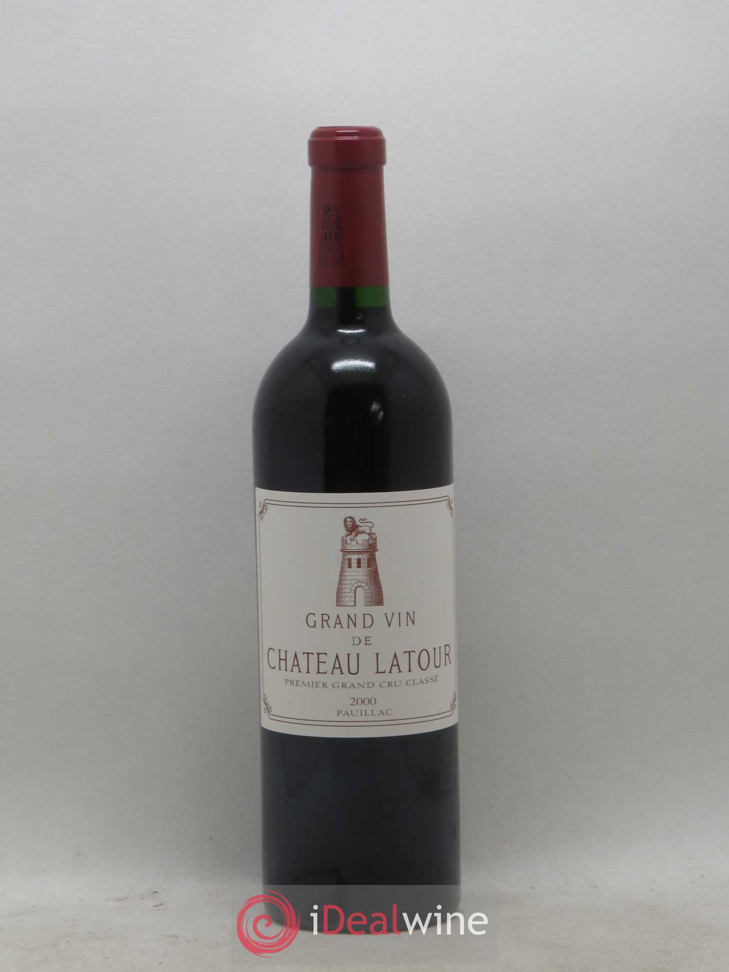 Château Latour 1er Grand Cru Classé 2000 - Lot de 1 bouteille - 0