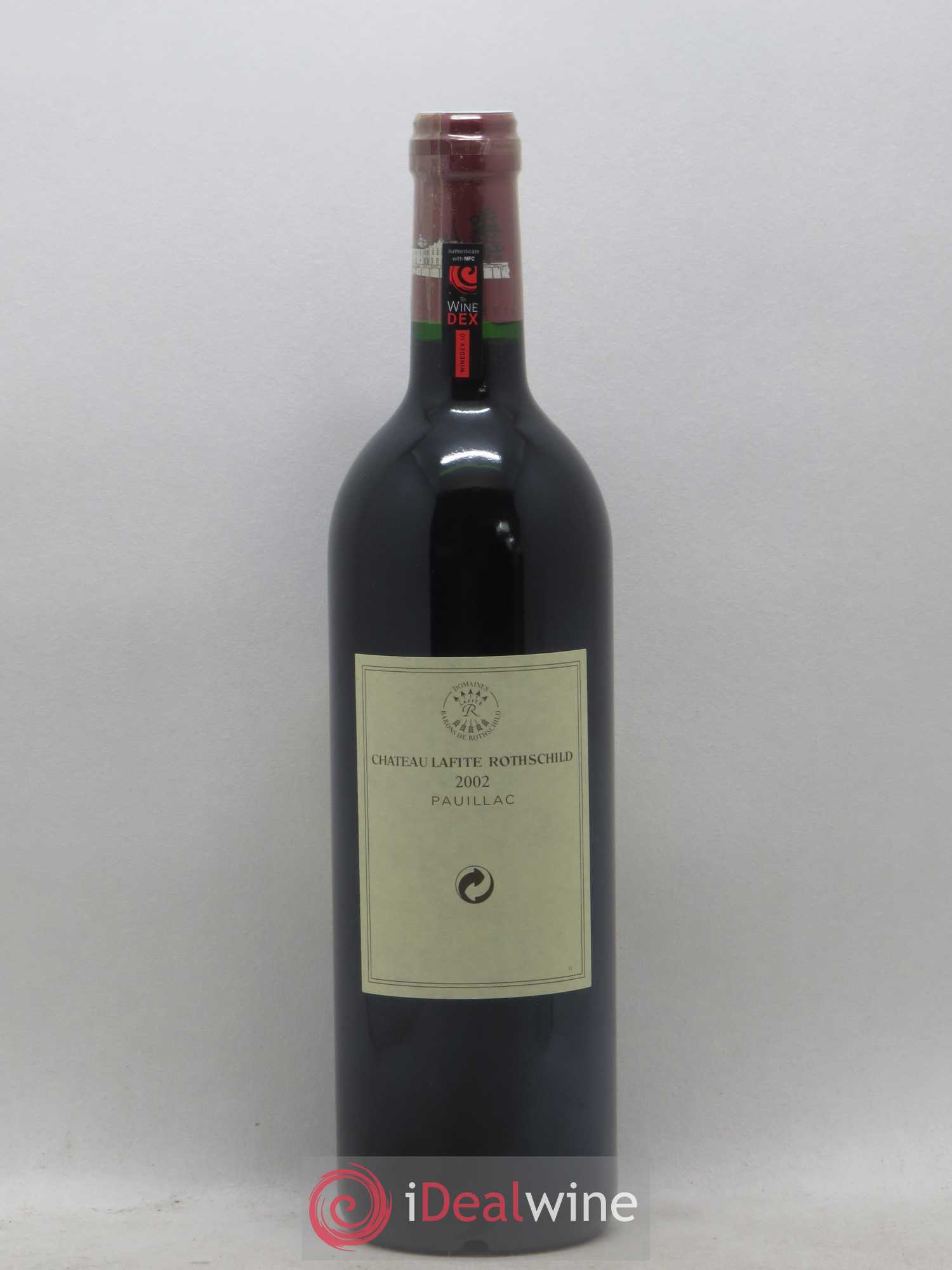 Château Lafite Rothschild 1er Grand Cru Classé 2002 - Lot de 1 bouteille - 1