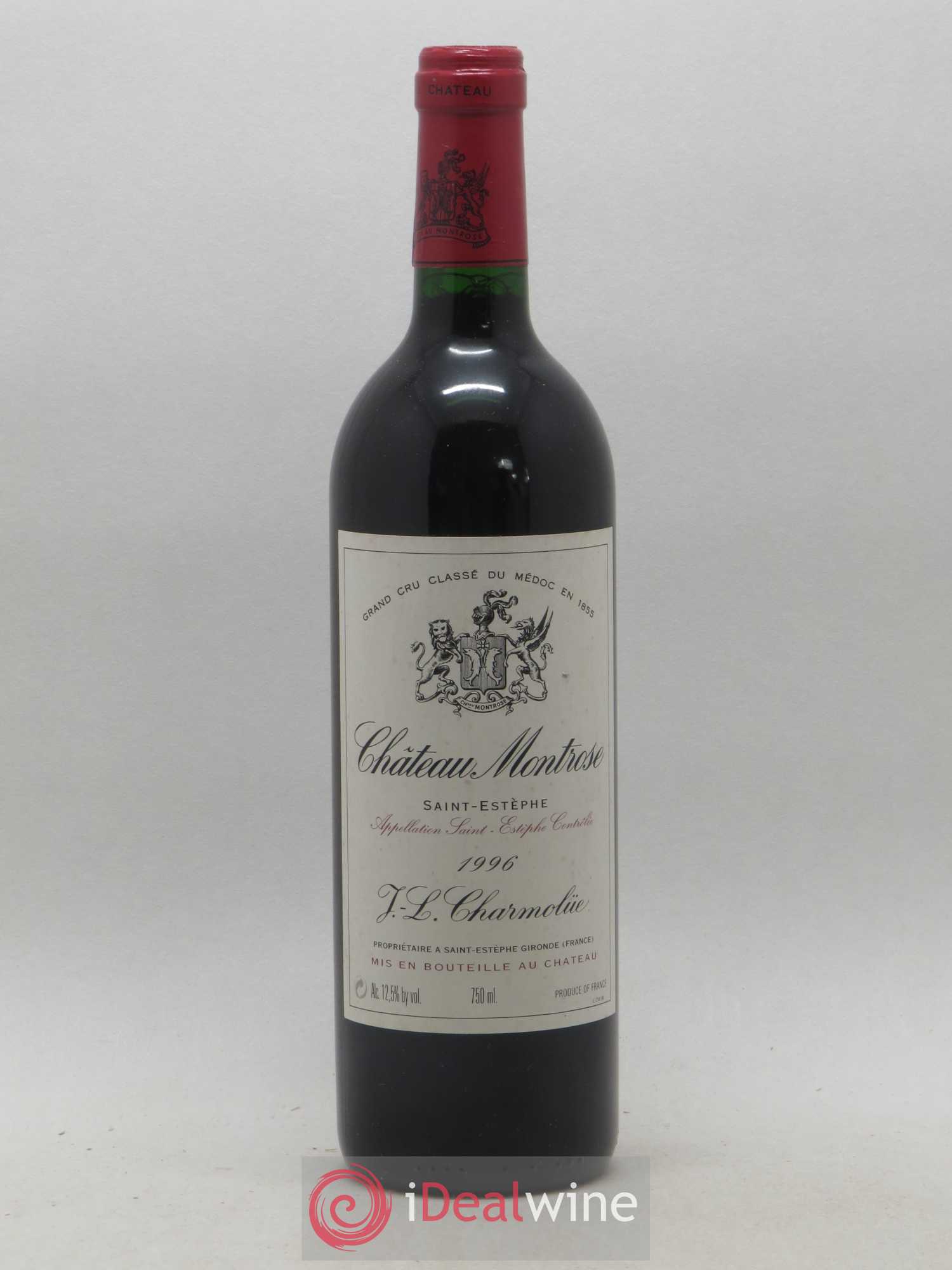 Château Montrose 2ème Grand Cru Classé 1996 - Lot de 1 bouteille - 0