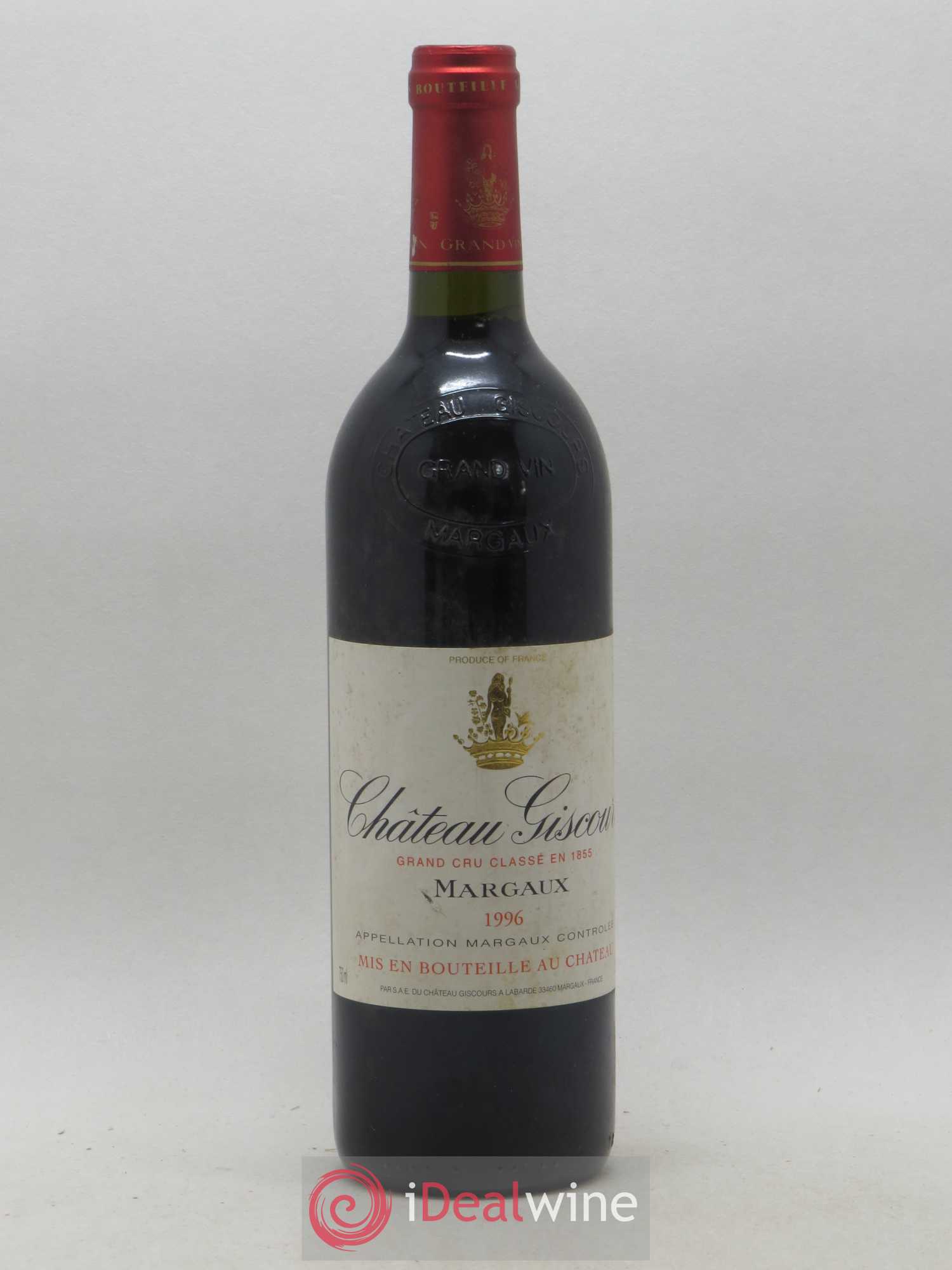 Château Giscours 3ème Grand Cru Classé 1996 - Lot de 1 bouteille - 0