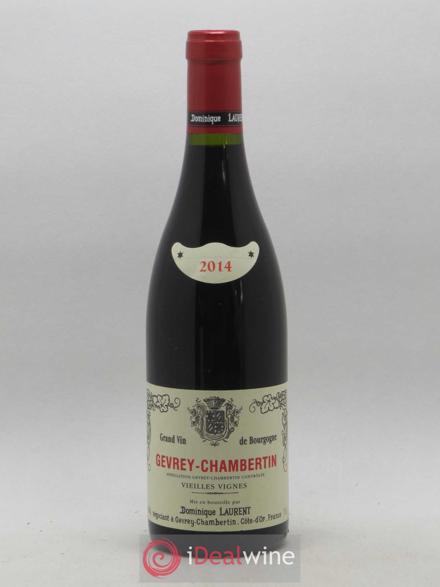 Gevrey-Chambertin Vieilles vignes Dominique Laurent 2014 - Lot de 1 bouteille - 0