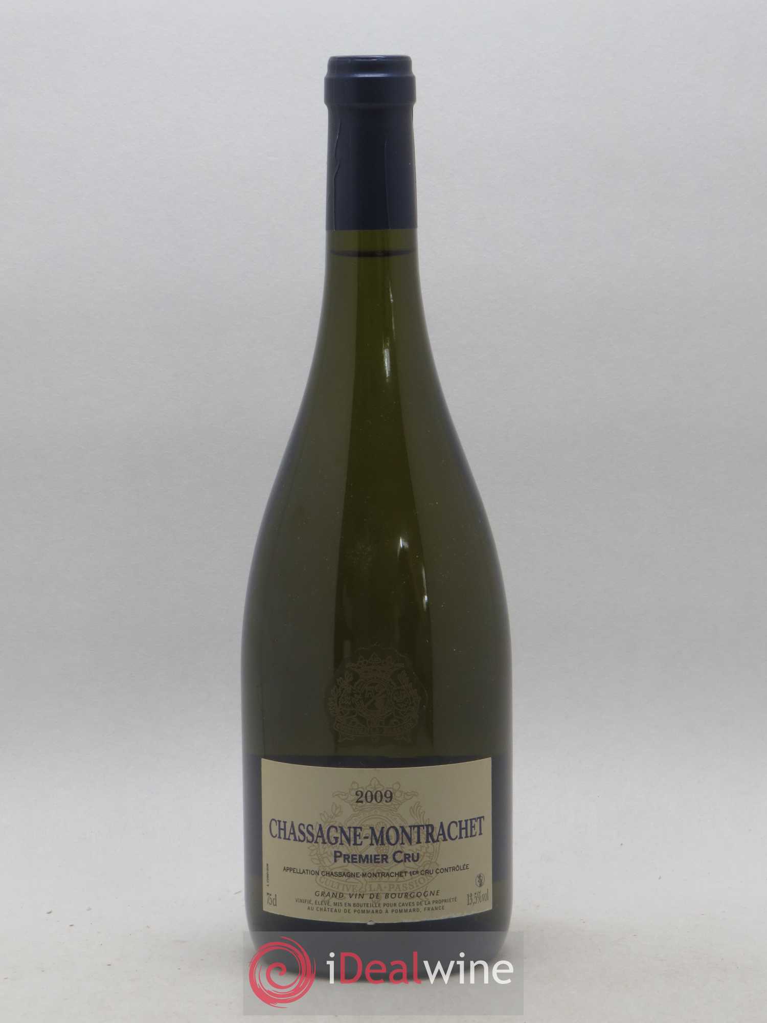 Chassagne-Montrachet 1er Cru Château de Pommard 2009 - Lot de 1 bouteille - 0