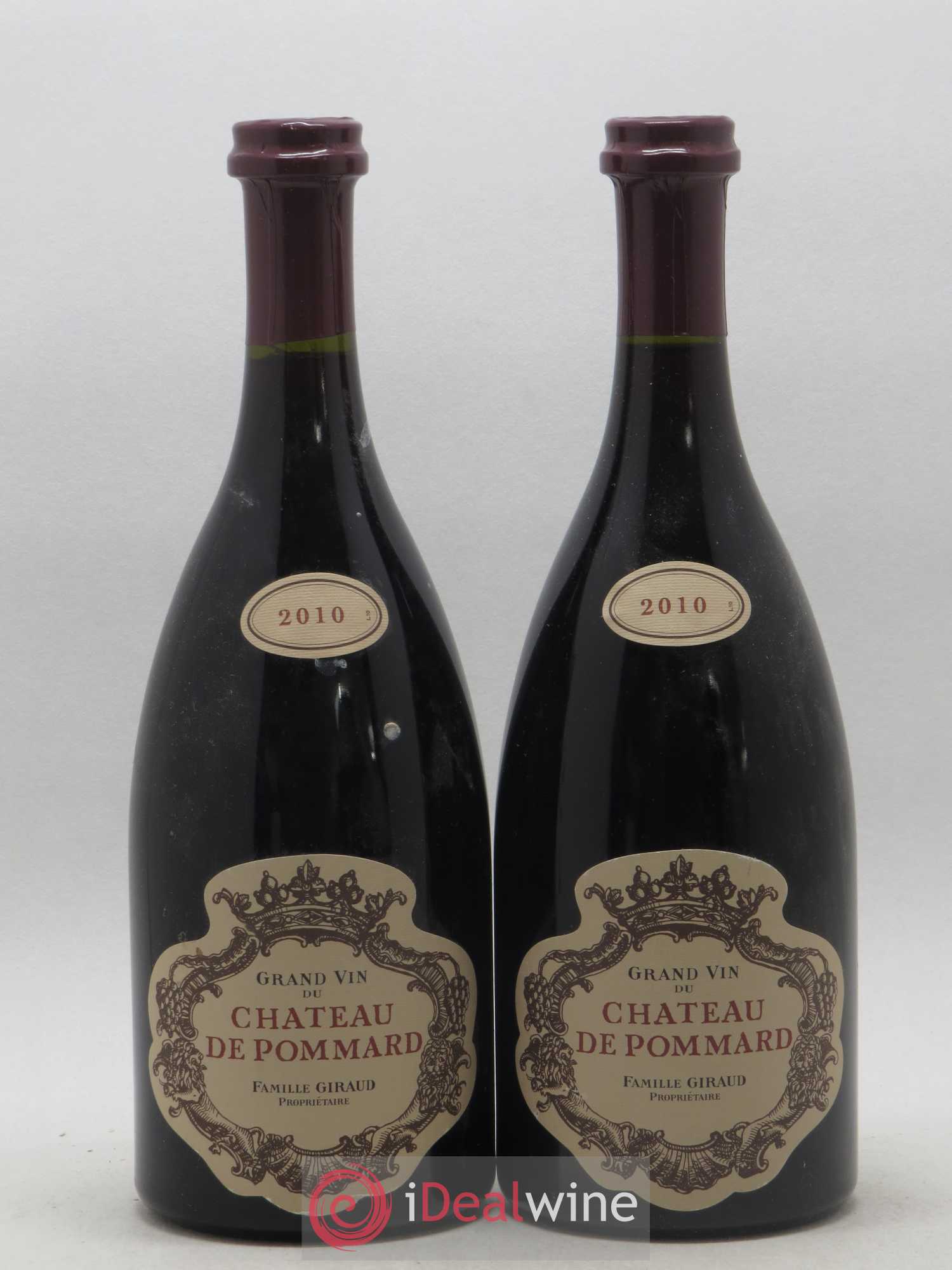 Pommard Château de Pommard 2010 - Lot de 2 bouteilles - 0