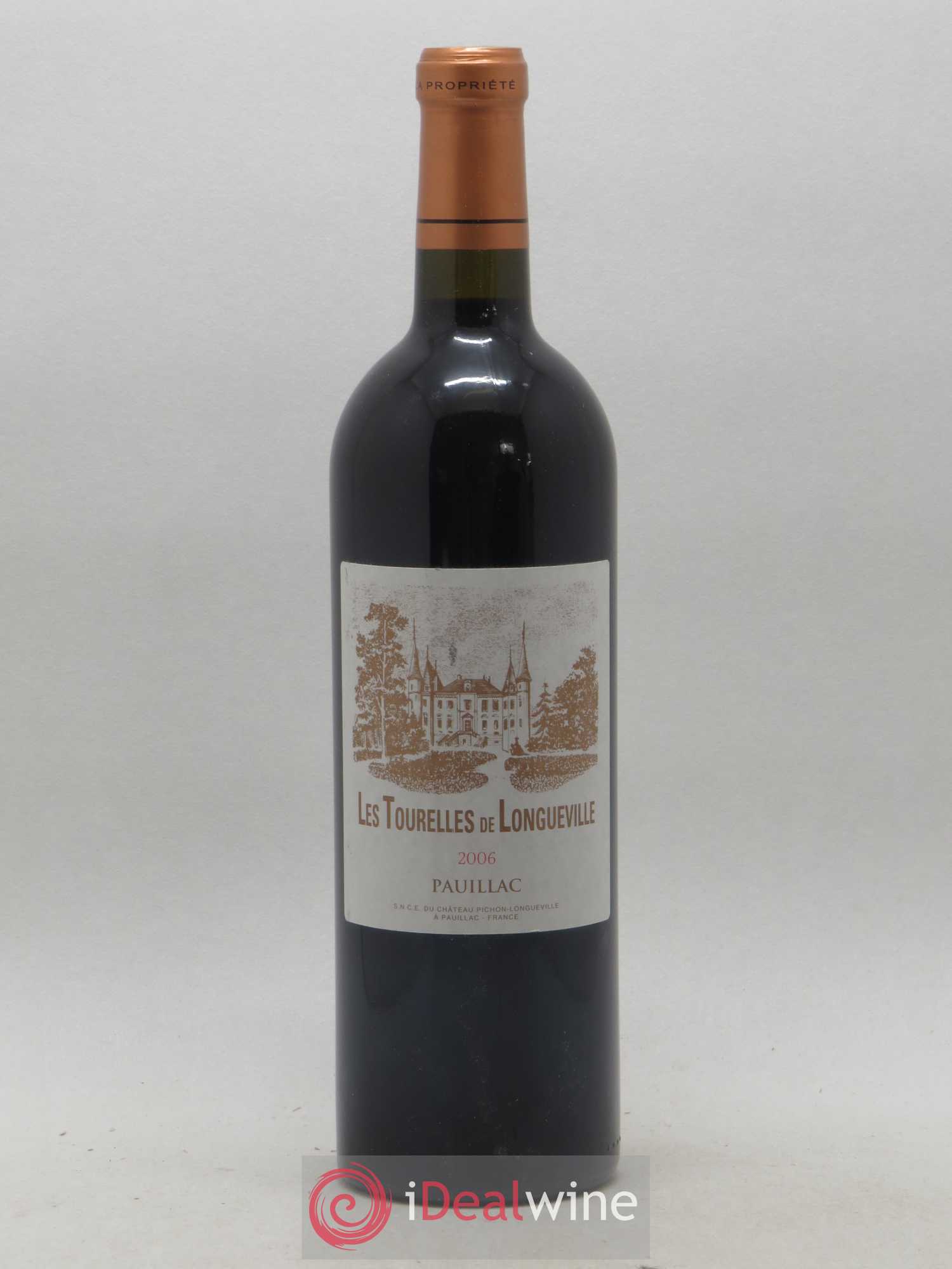 Les Tourelles de Longueville Second Vin 2006 - Lot de 1 bouteille - 0