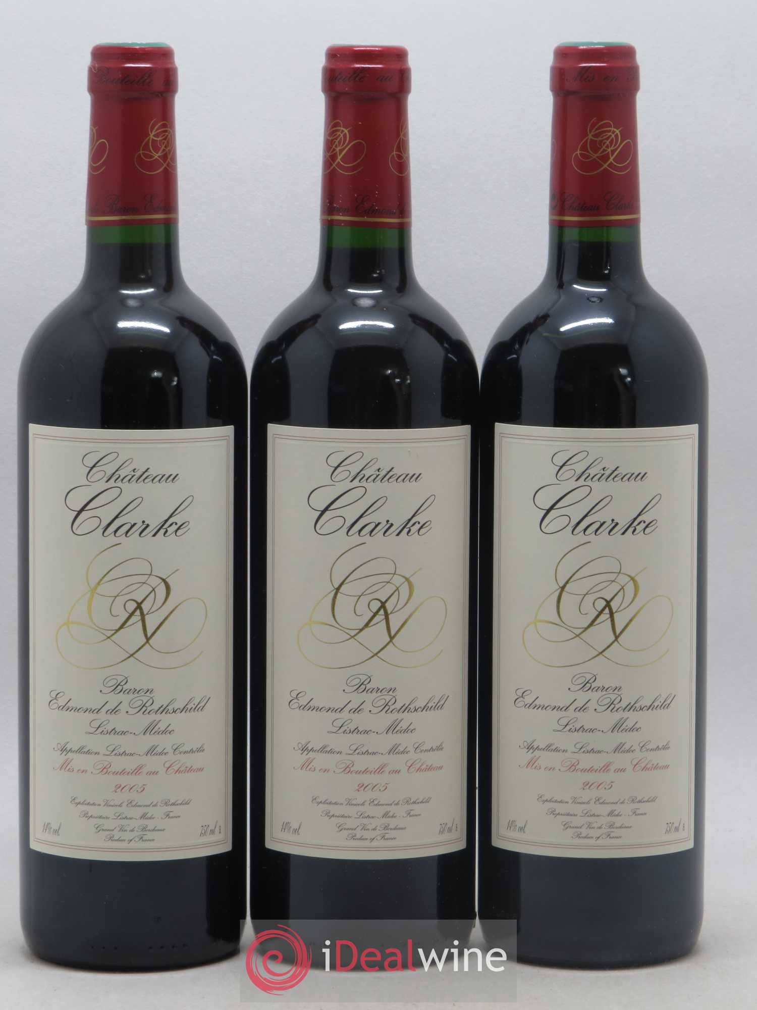 Château Clarke 2005 - Lot de 12 bouteilles - 3