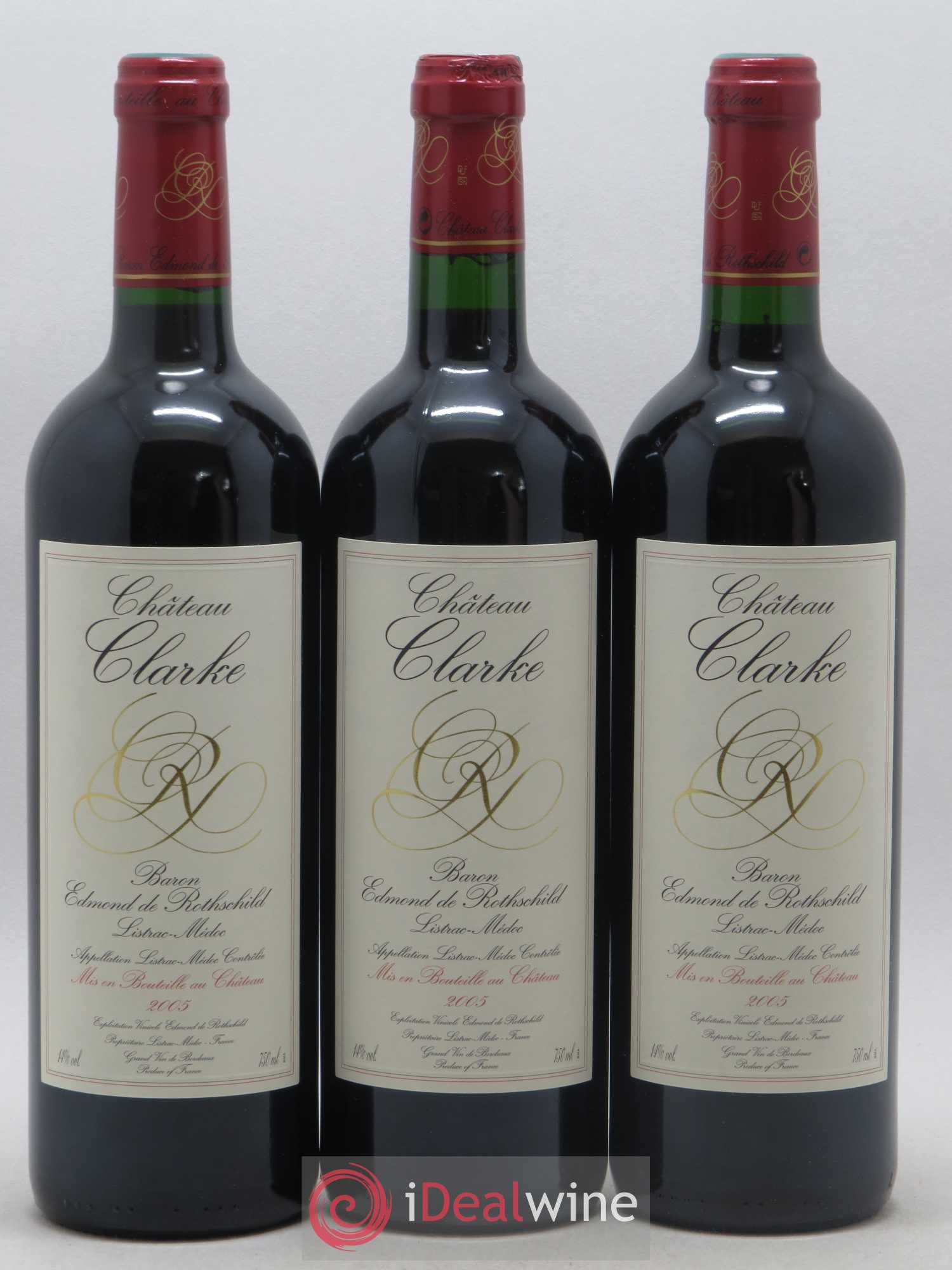 Château Clarke 2005 - Lot de 12 bouteilles - 4