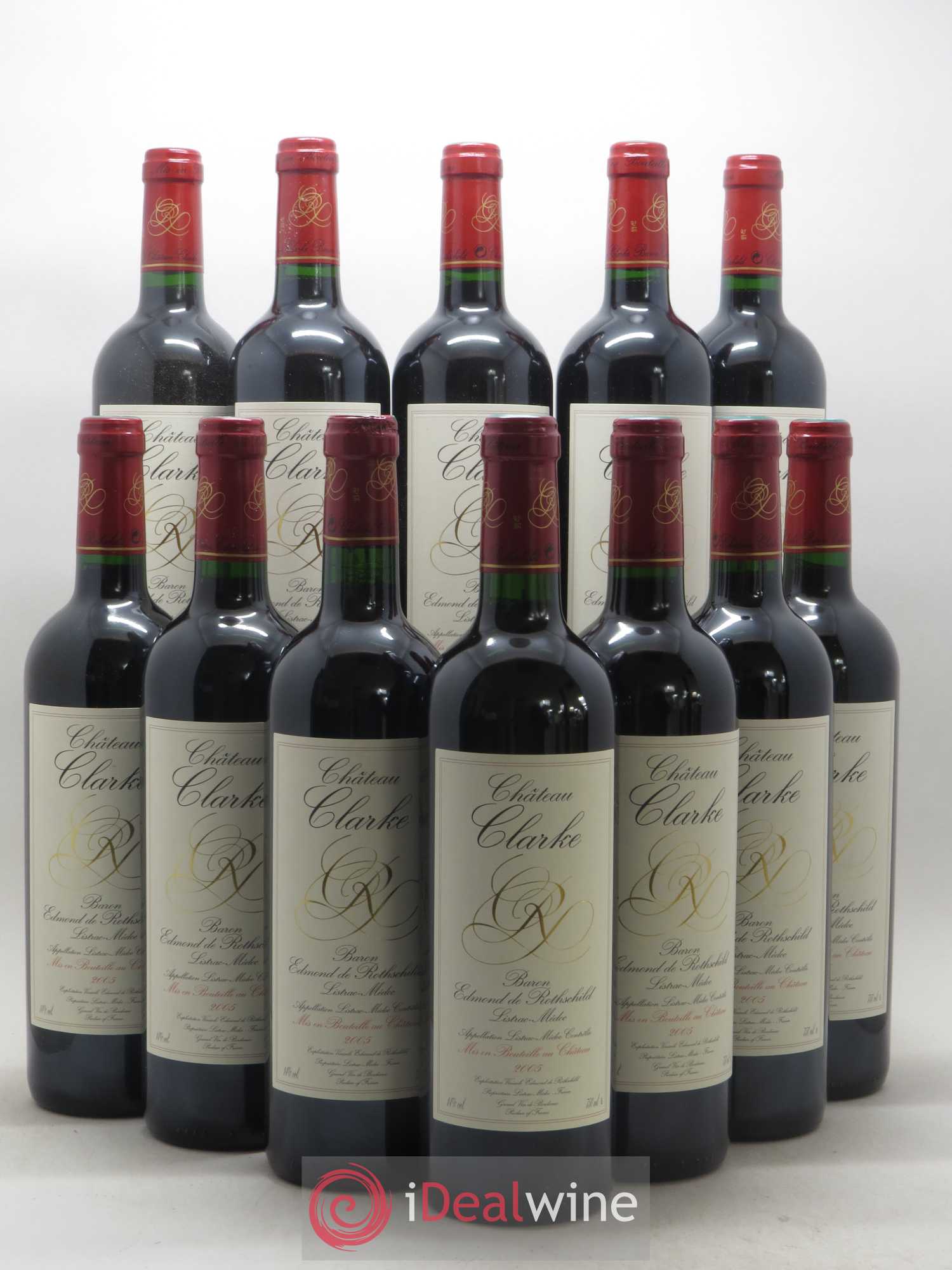 Château Clarke 2005 - Lot de 12 bouteilles - 0