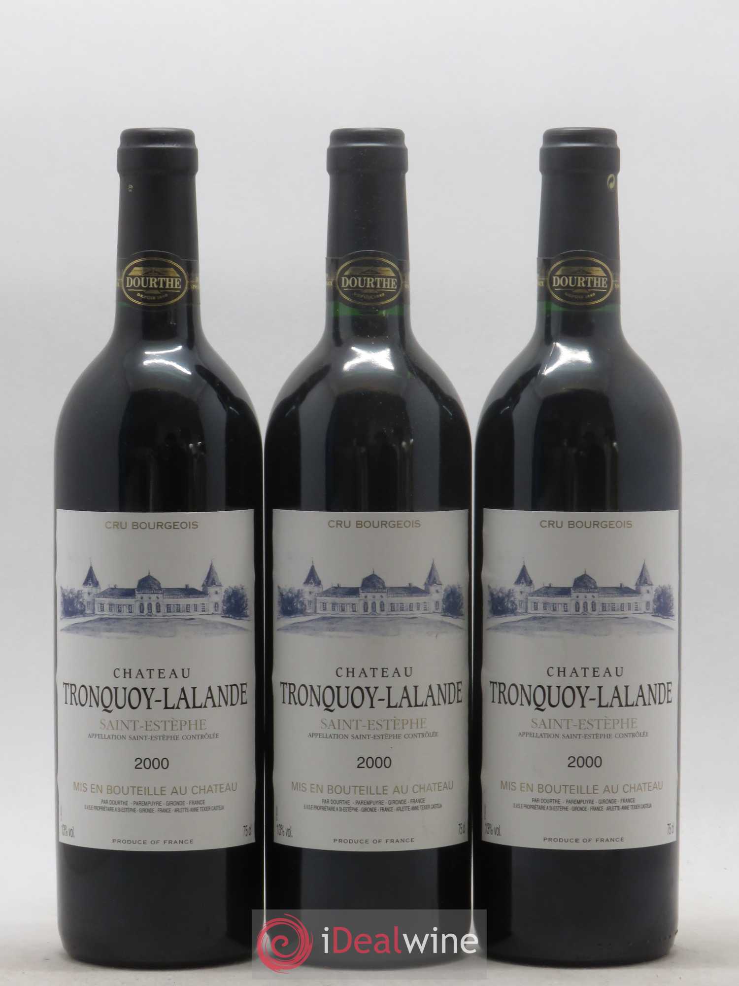Château Tronquoy Lalande 2000 - Lot de 12 bouteilles - 3