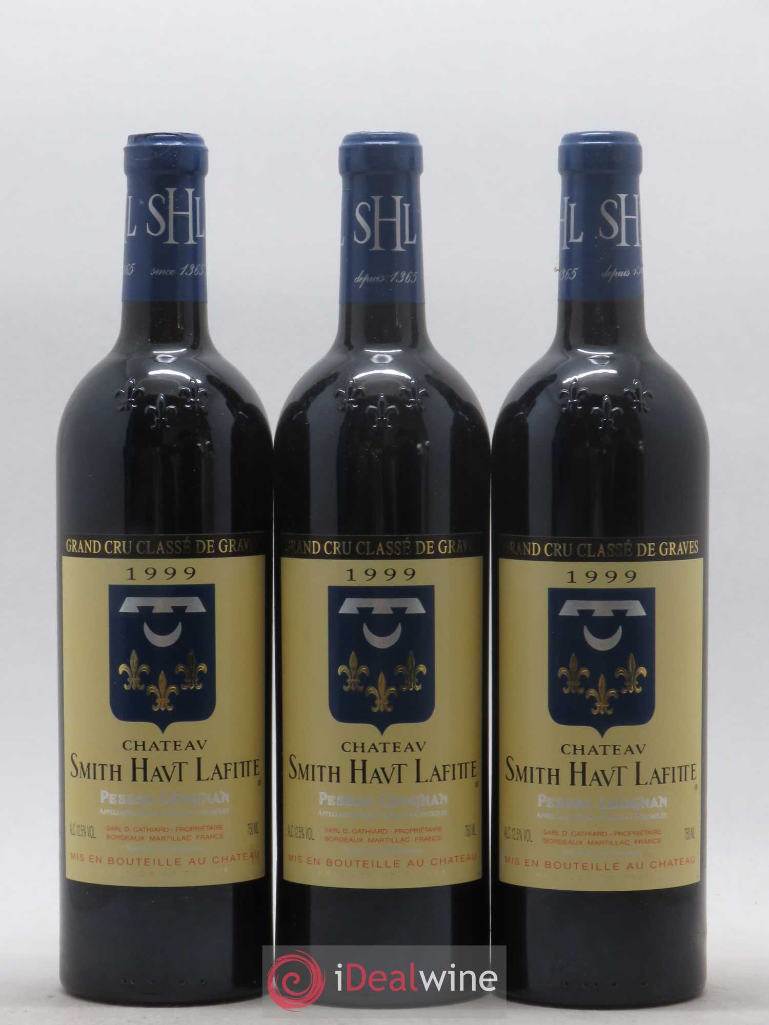 Château Smith Haut Lafitte Cru Classé de Graves 1999 - Lot de 12 bouteilles - 1