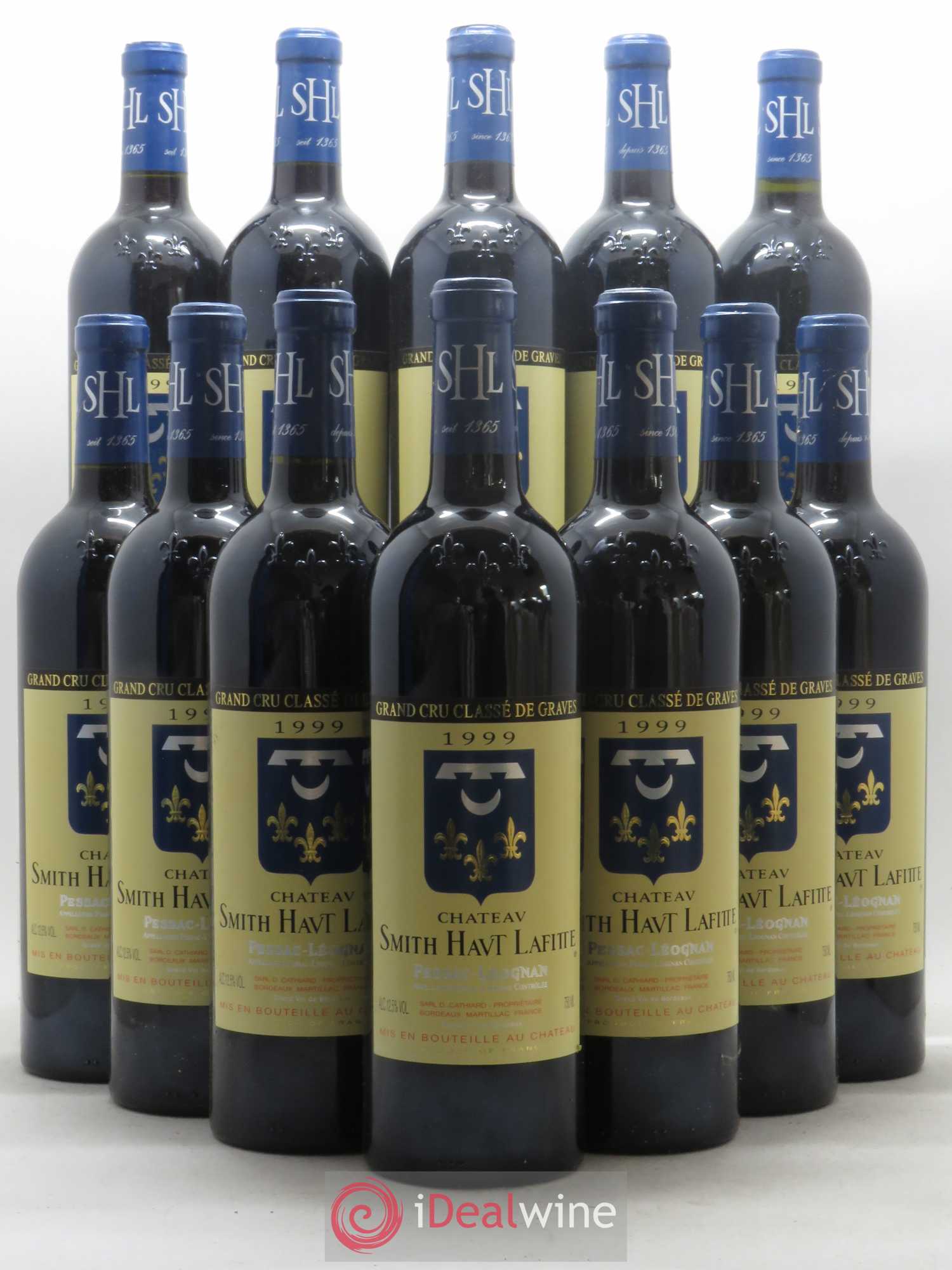 Château Smith Haut Lafitte Cru Classé de Graves 1999 - Lot de 12 bouteilles - 0