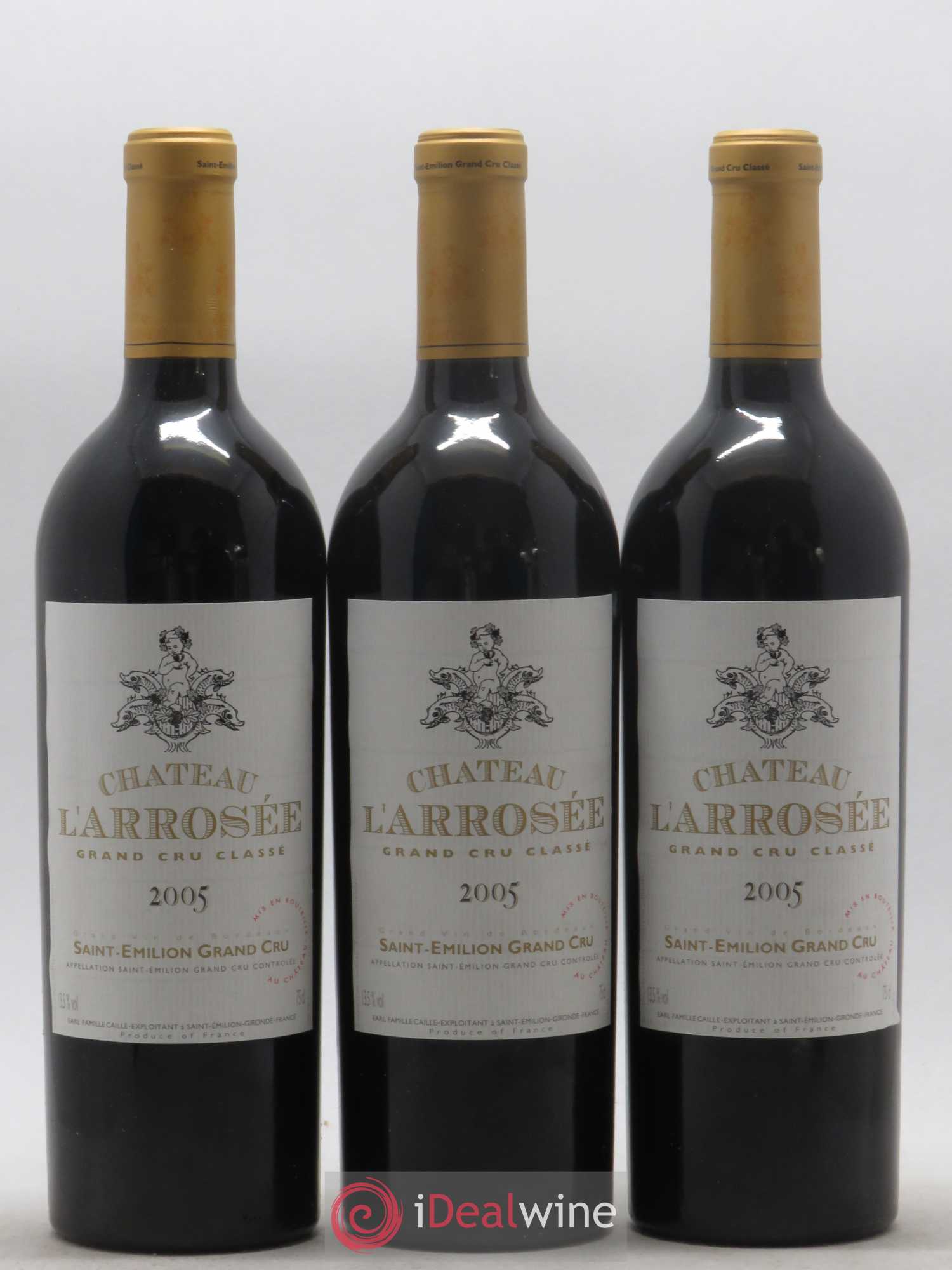 Château l' Arrosée Grand Cru Classé 2005 - Lot de 12 bouteilles - 2