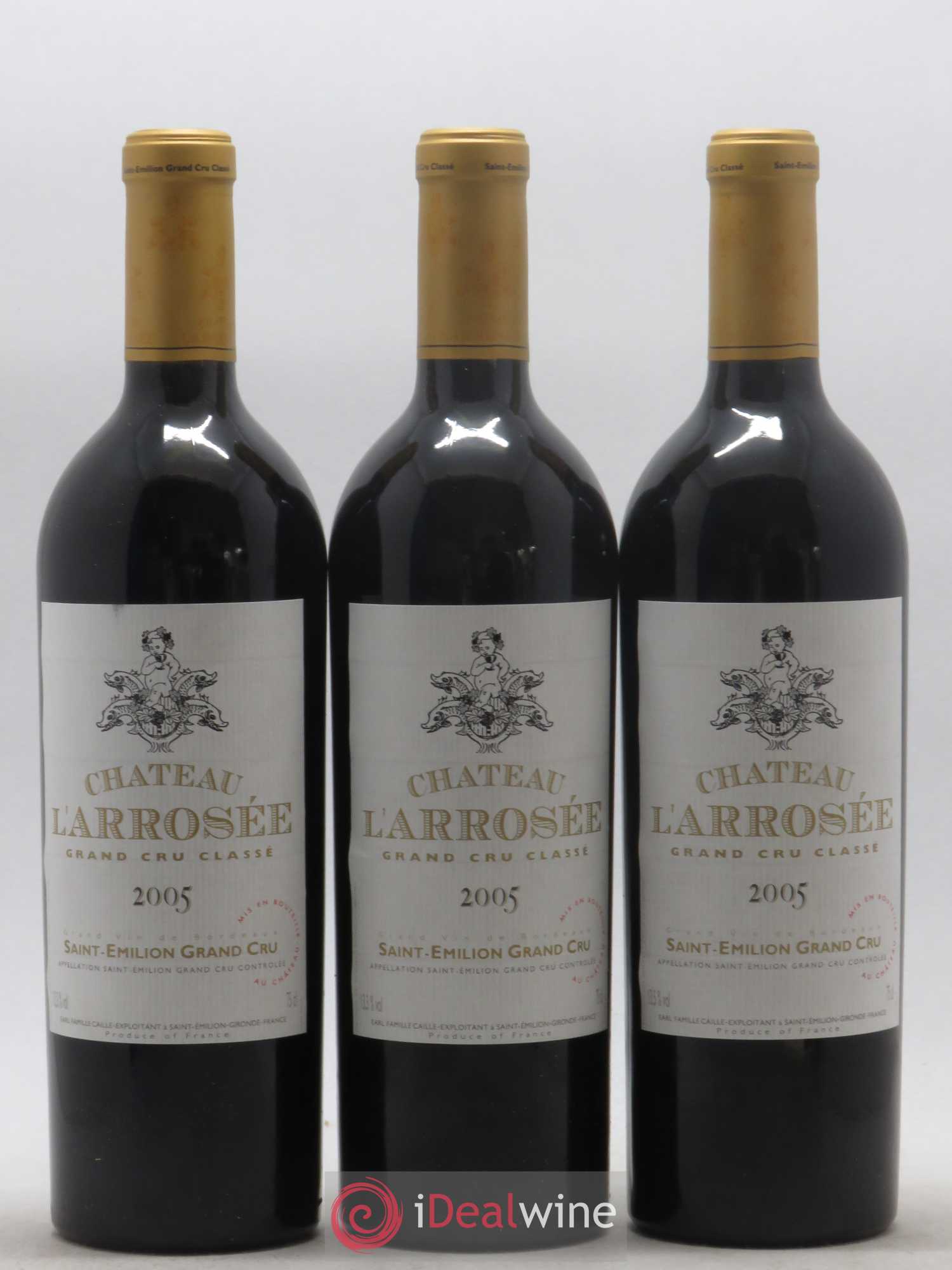 Château l' Arrosée Grand Cru Classé 2005 - Lot de 12 bouteilles - 3