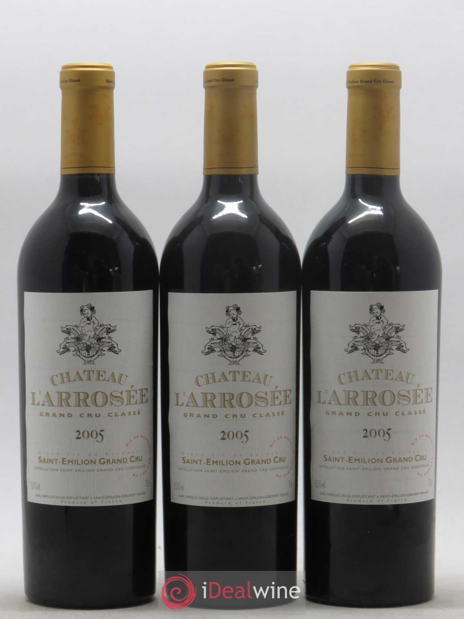 Château l' Arrosée Grand Cru Classé 2005 - Lot de 12 bouteilles - 4