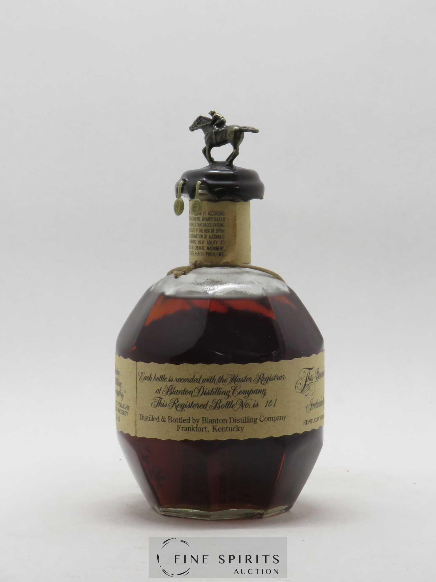 Blanton's Of. The Original Single Barrel n°68 - bottled 1998 N°101 - Posten von 1 Flasche - 2