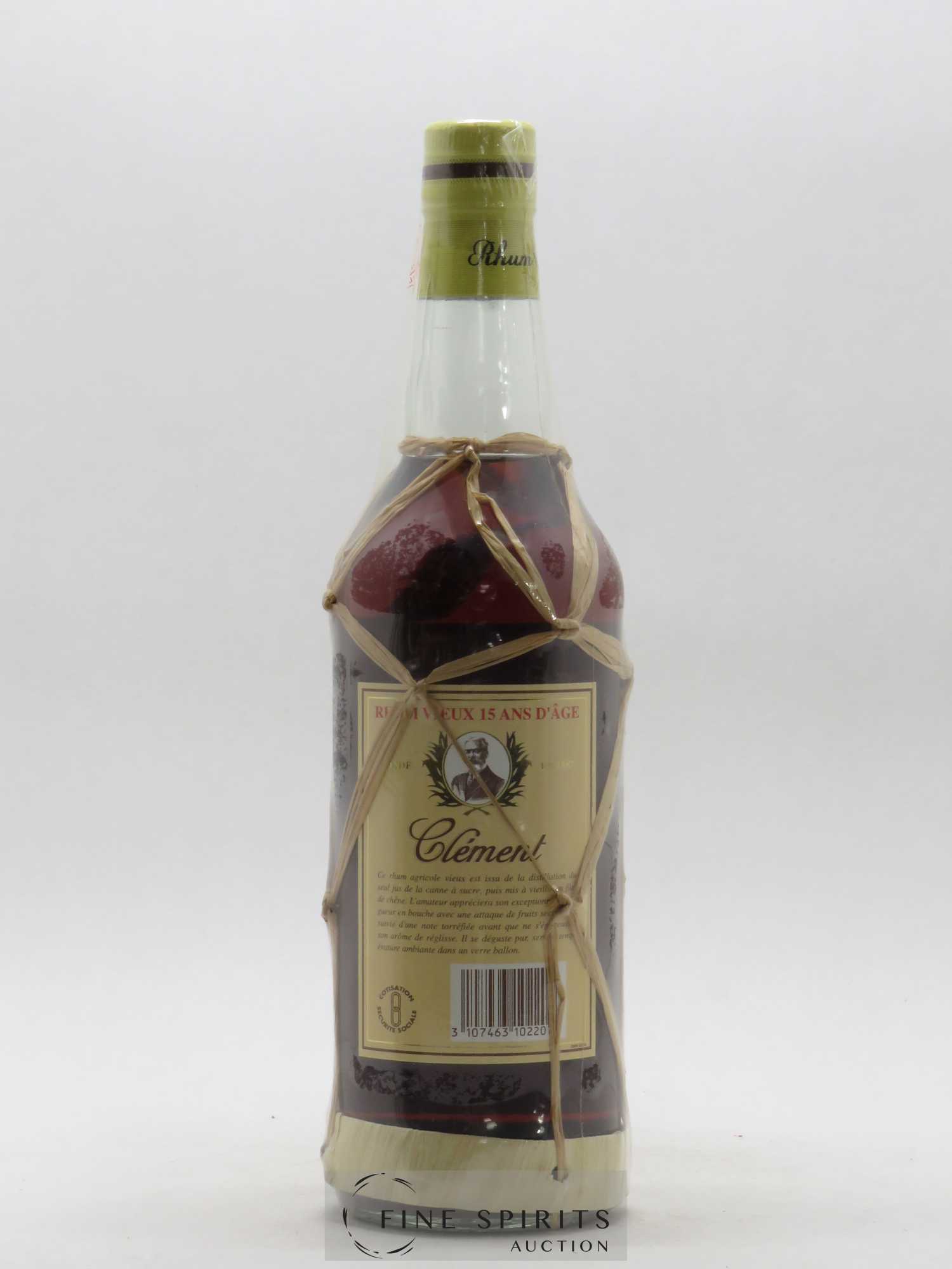 Clément 15 years Of. Domaine de l'Acajou Vieilli en fûts de Chêne - Lot de 1 bouteille - 2