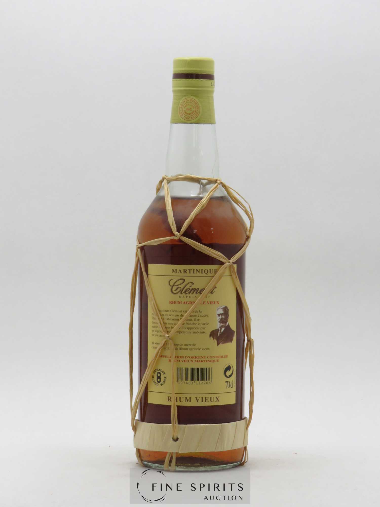 Clément Of. Domaine de l'Acajou Vieilli en fûts de Chêne (bottled 90's) - Lot de 1 bouteille - 1