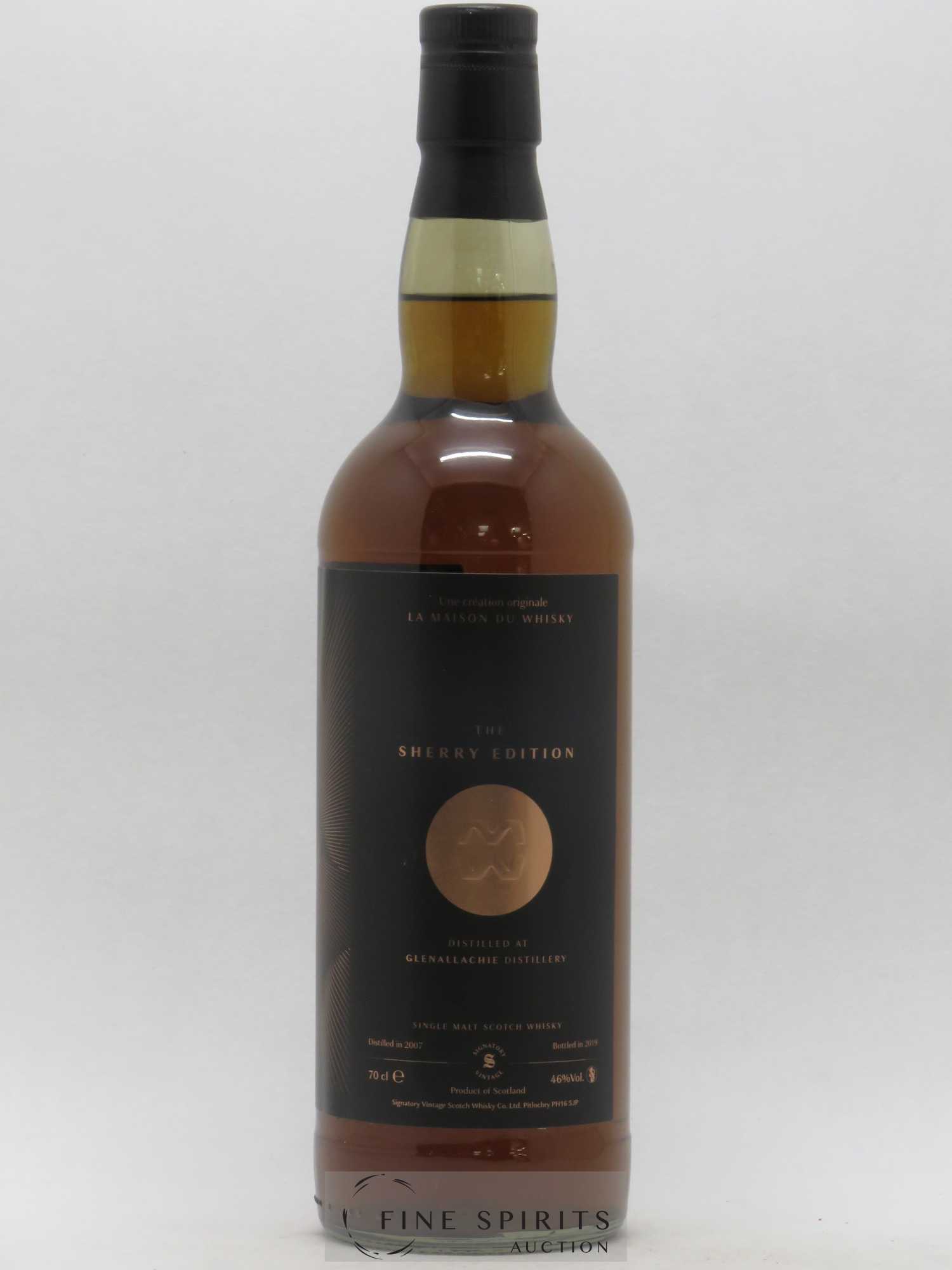 Glenallachie 2007 Signatory Vintage The Sherry Edition bottled 2019 LMDW - Lot de 1 bouteille - 1