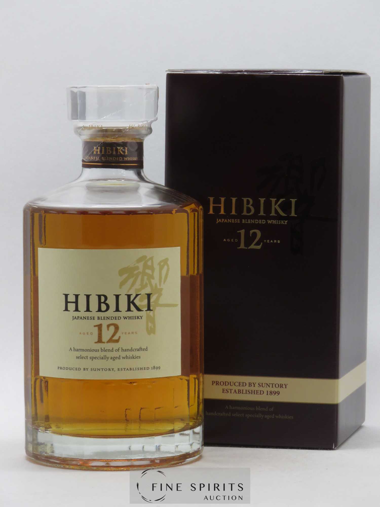 Hibiki 12 years Of. Suntory (70cl.) - Lot of 1 bottle - 0