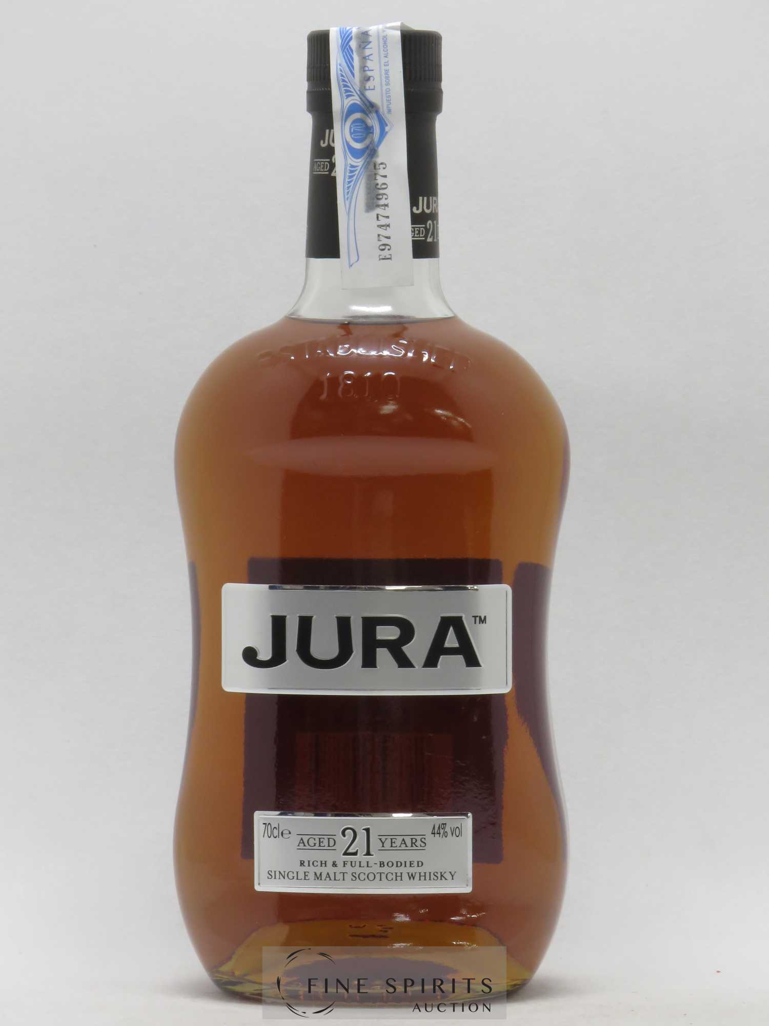 Jura 21 years Of. (sans prix de réserve) - Lot de 1 bouteille - 1