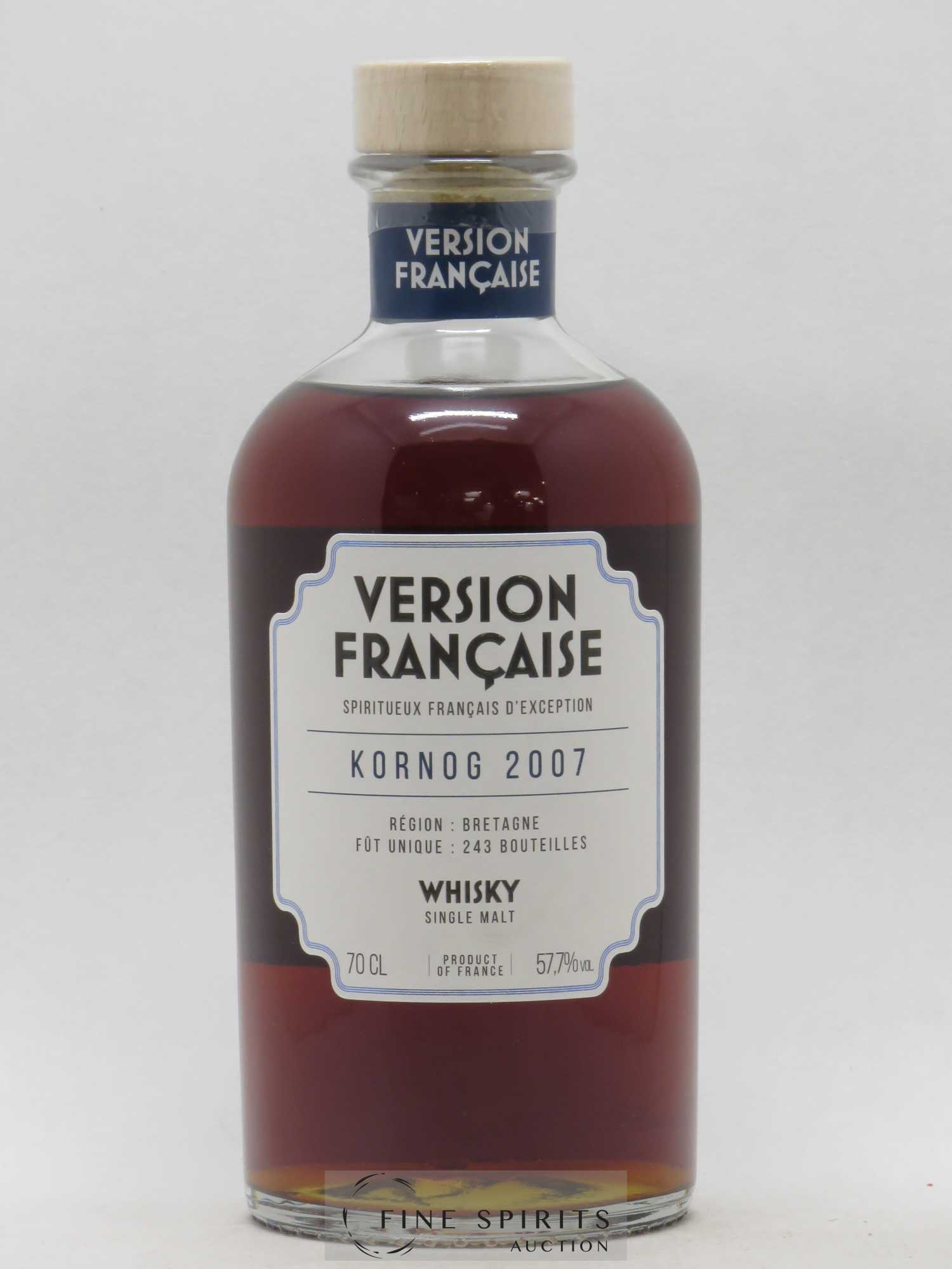 Kornog 2007 Of. Version Française Cask n°13121 - Sauternes 1st Fill - One of 243 - bottled 2020 LMDW Edition VF006 - Lot de 1 bouteille - 1