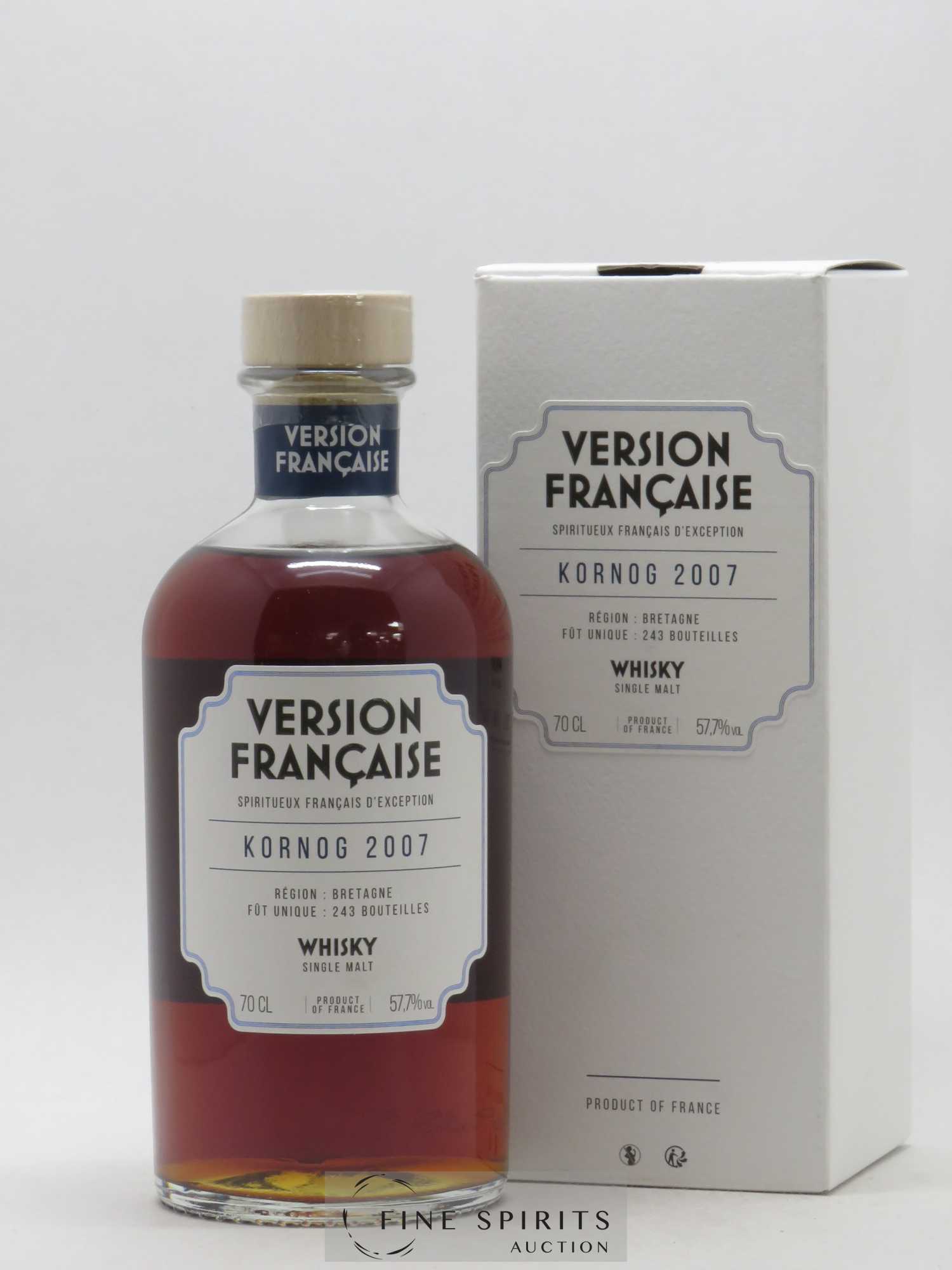 Kornog 2007 Of. Version Française Cask n°13121 - Sauternes 1st Fill - One of 243 - bottled 2020 LMDW Edition VF006 - Lot de 1 bouteille - 0