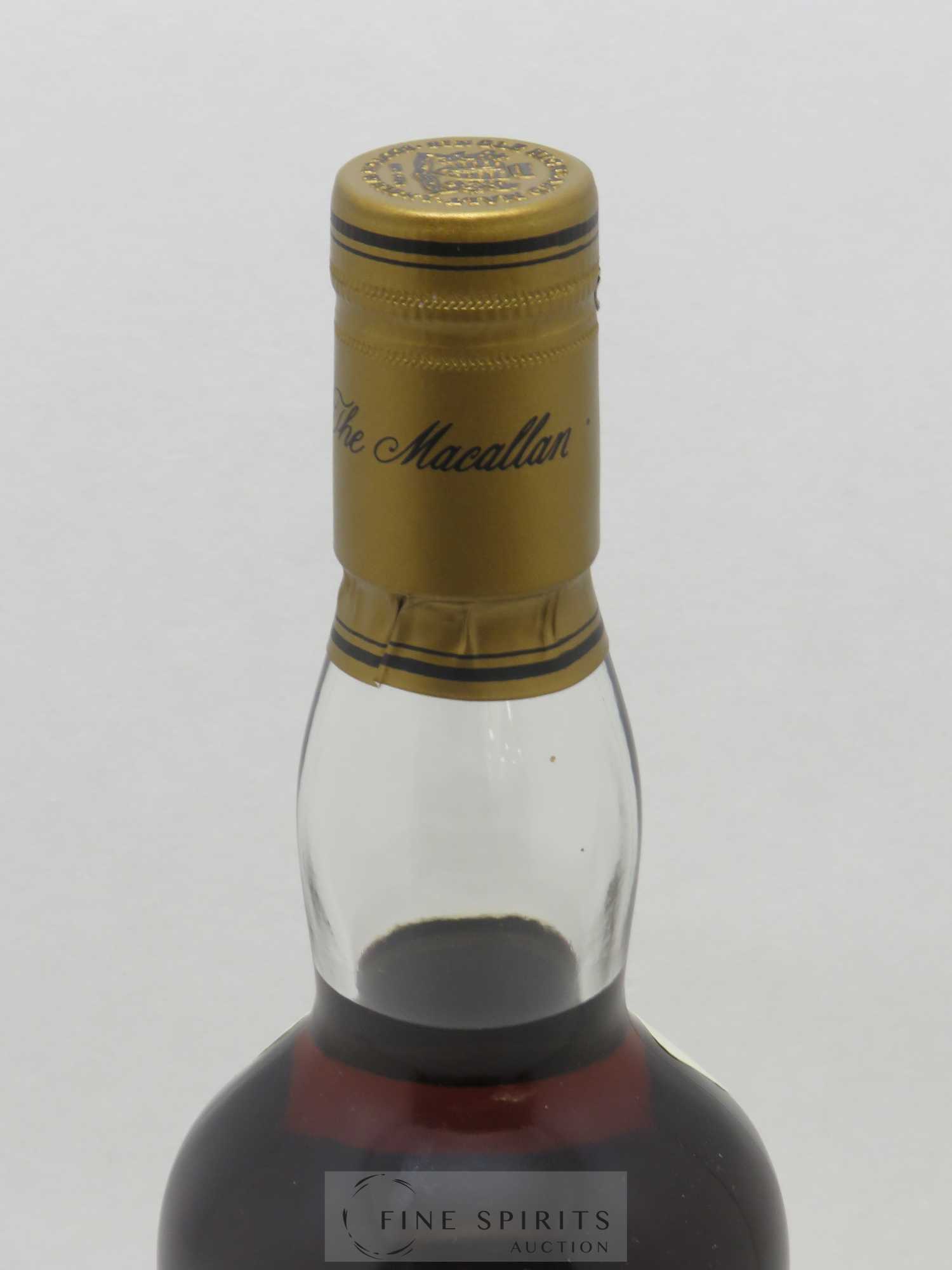 Macallan (The) 18 years 1980 Of. Sherry Wood Matured - bottled 1998 - Lot de 1 bouteille - 3