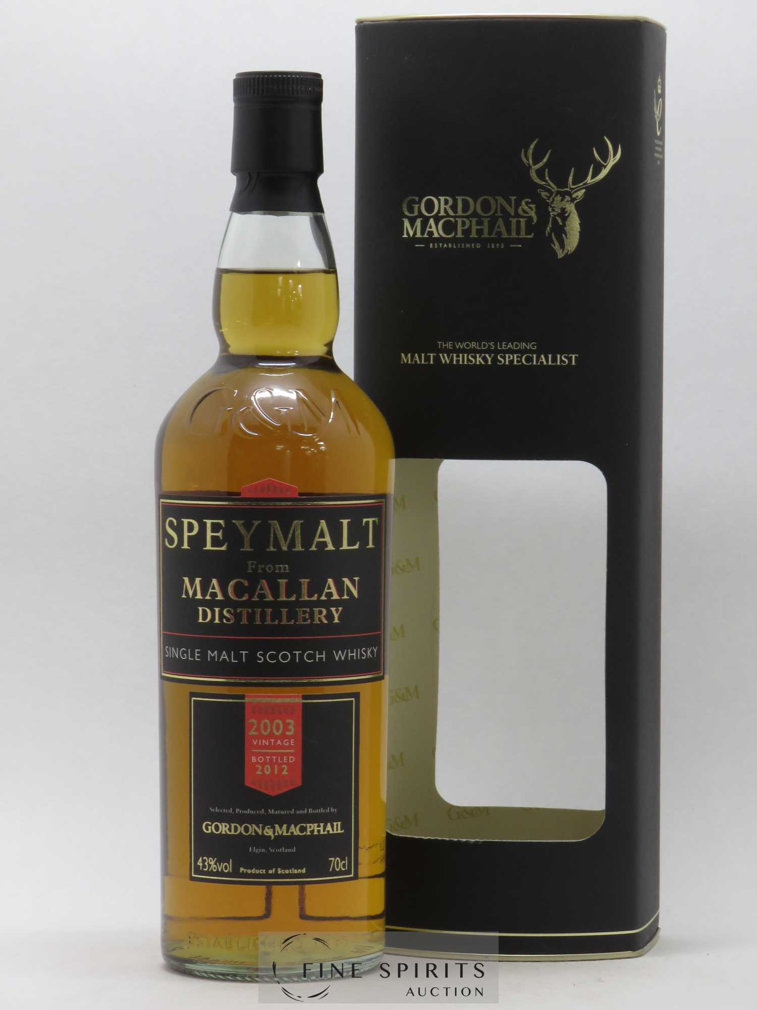 Macallan (The) 2003 Gordon & MacPhail bottled 2012 - Lot de 1 bouteille - 0