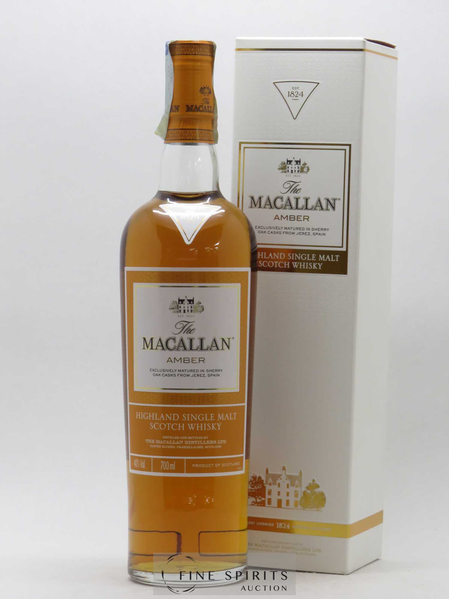 Macallan (The) Of. Amber Sherry Oak Casks from Jerez The 1824 Series - Lot de 1 bouteille - 0