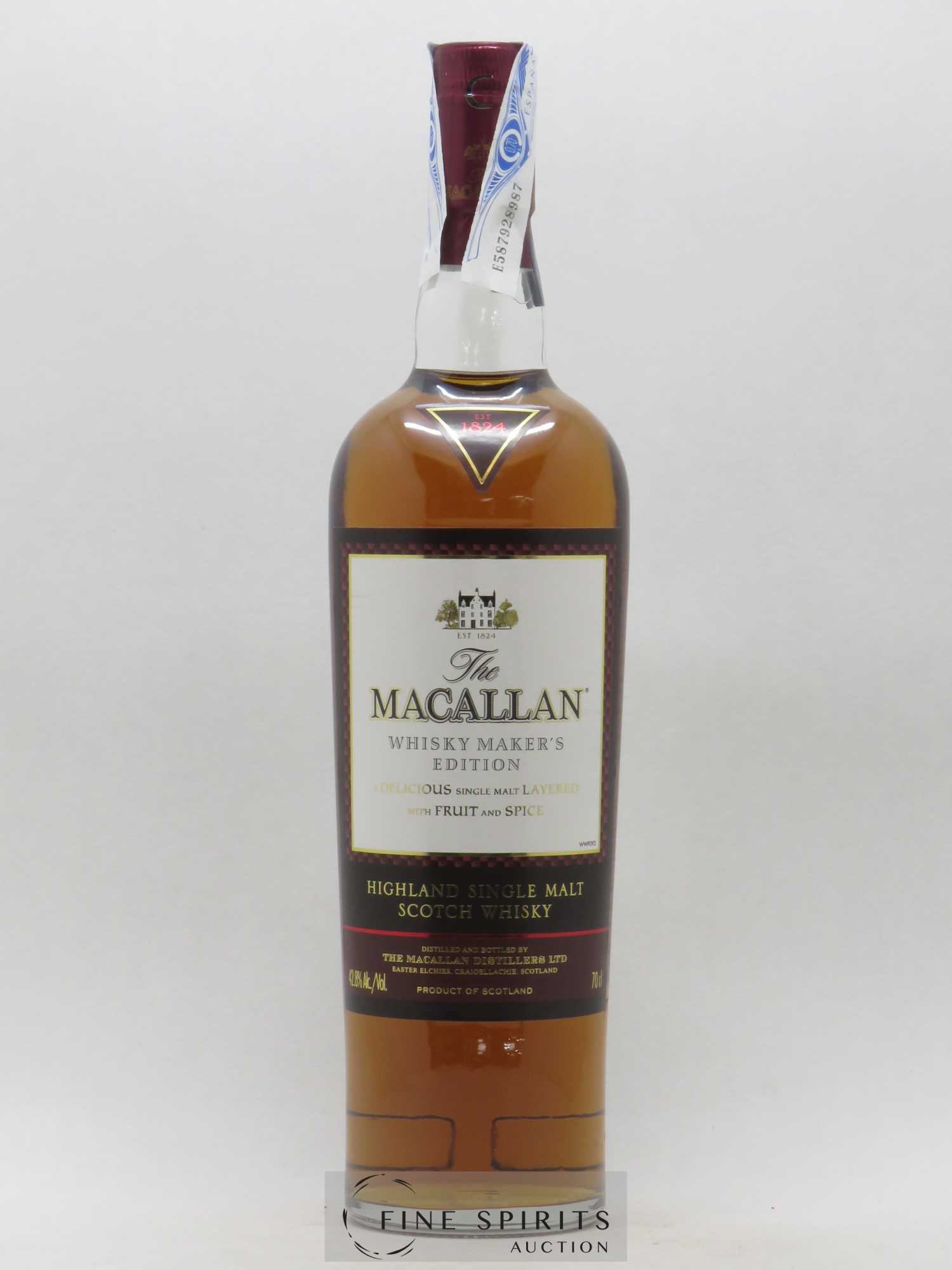 Macallan (The) Of. Whisky Maker's Edition The 1824 Series - Lot de 1 bouteille - 1