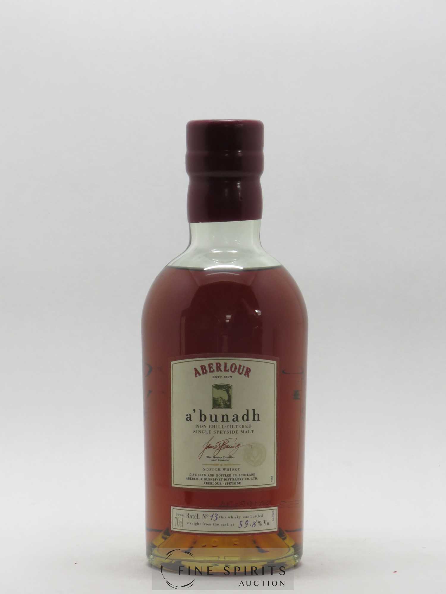 Aberlour Of. A'Bunadh Batch 13 - Lot of 1 bottle - 1