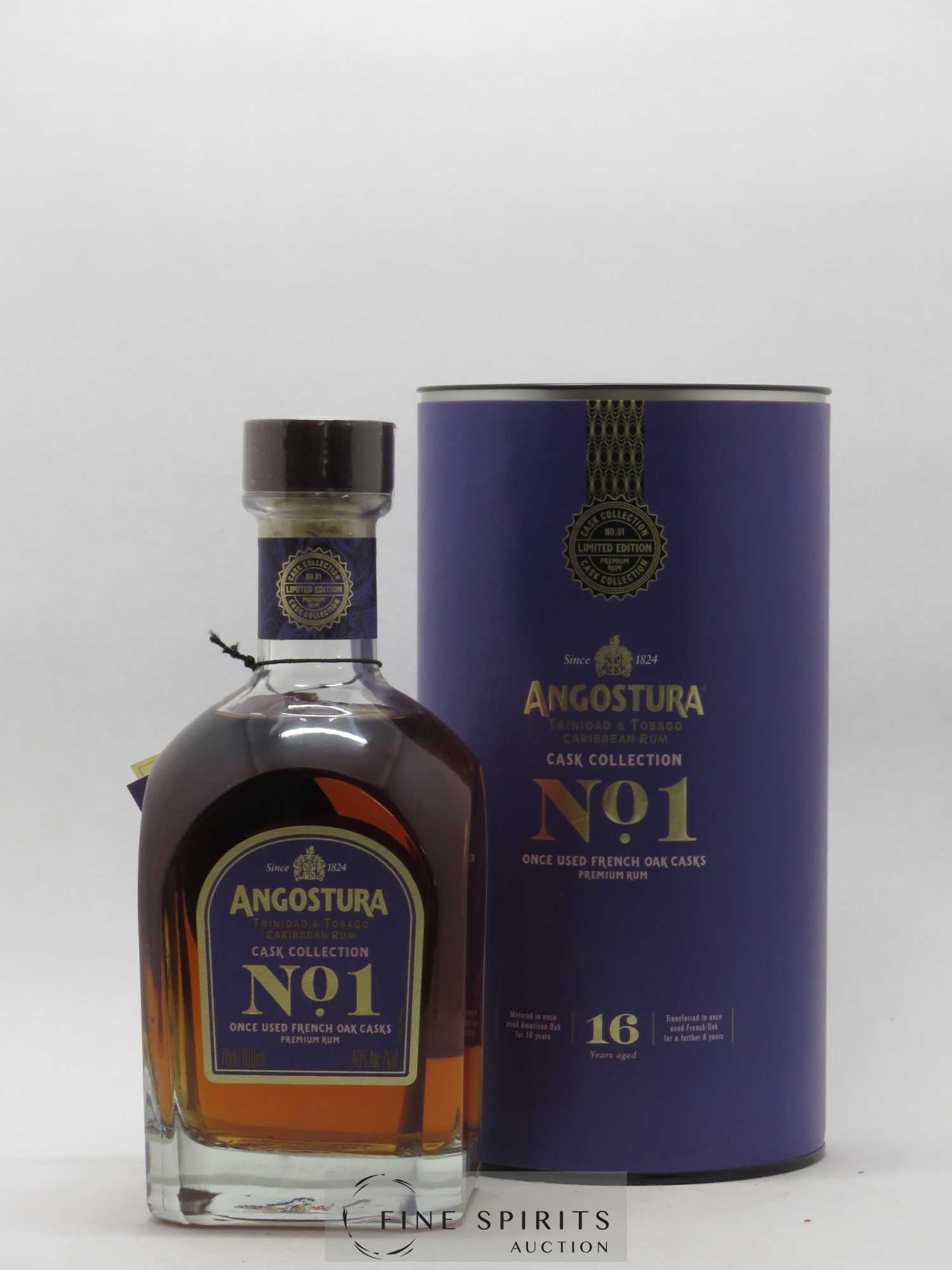 Angostura 16 years Of. Cask Collection n°1 Limited Edition - Lot de 1 bouteille - 0
