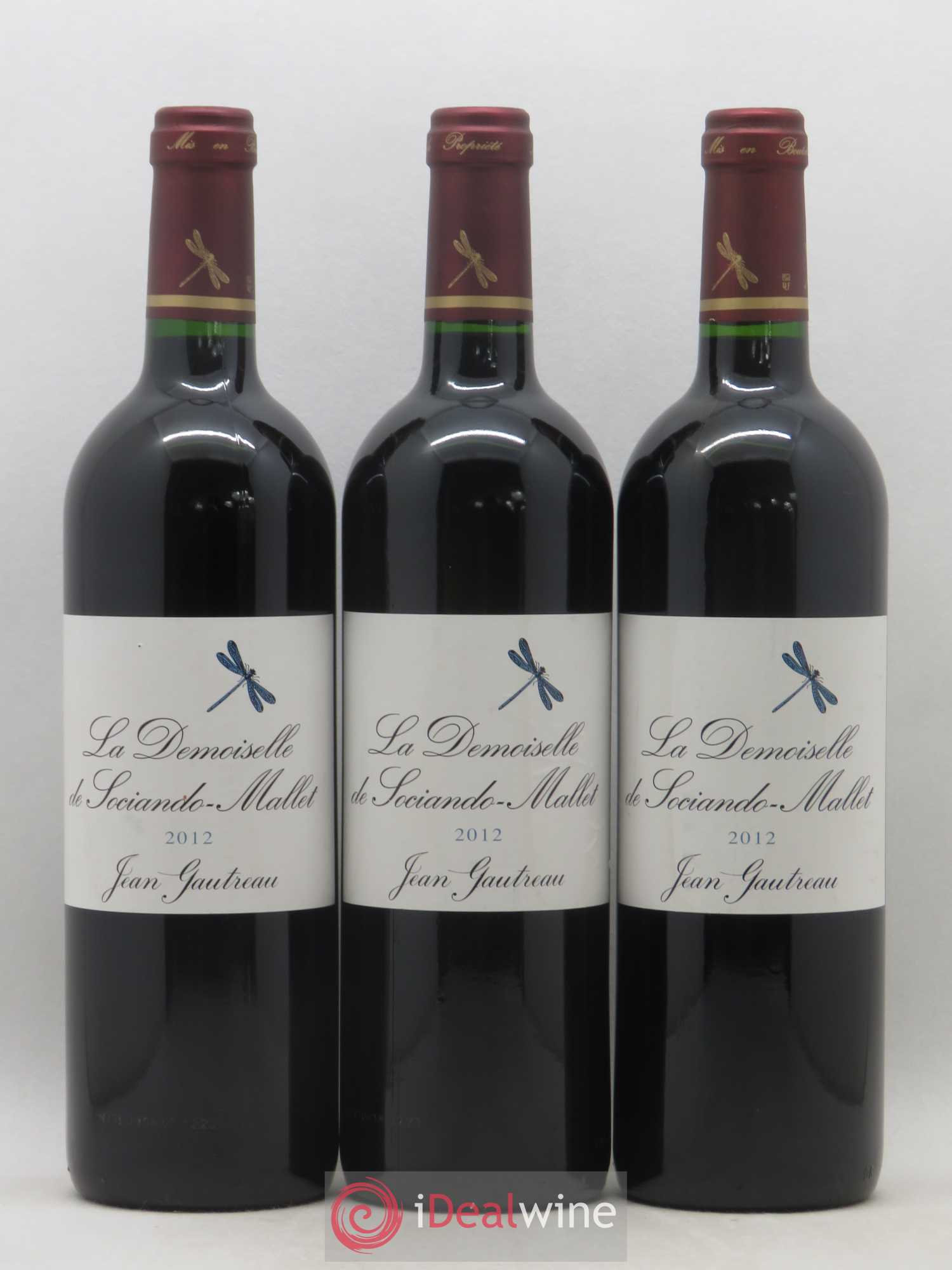 Demoiselle de Sociando Mallet Second Vin 2012 - Lot de 6 bouteilles - 2
