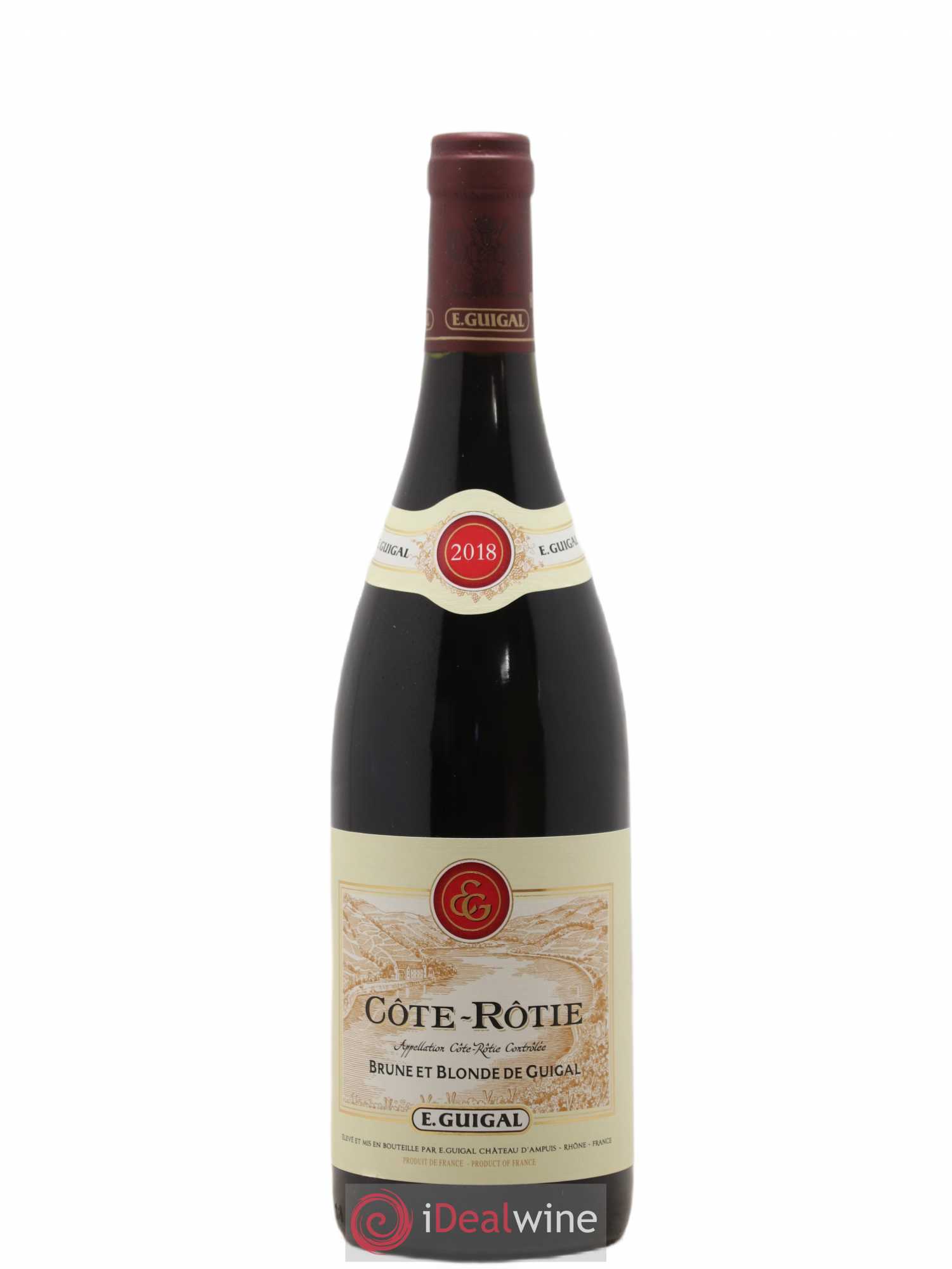 Côte-Rôtie Côtes Brune et Blonde Guigal 2018 - Lot de 1 bouteille - 0