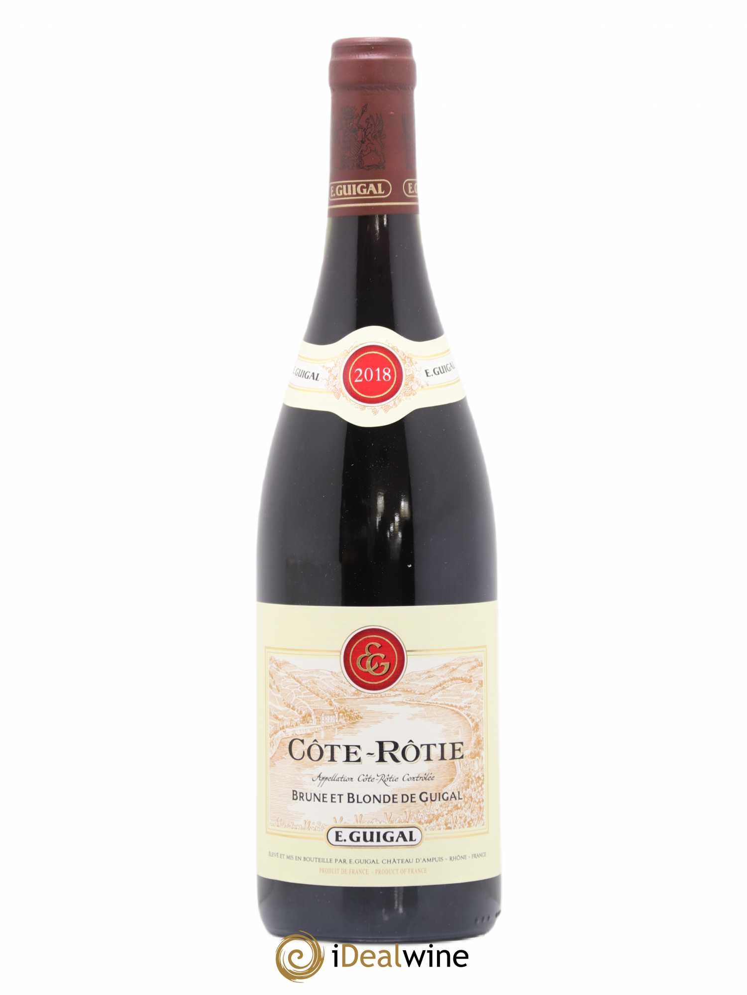 Côte-Rôtie Côtes Brune et Blonde Guigal 2018 - Lot de 1 bouteille - 0