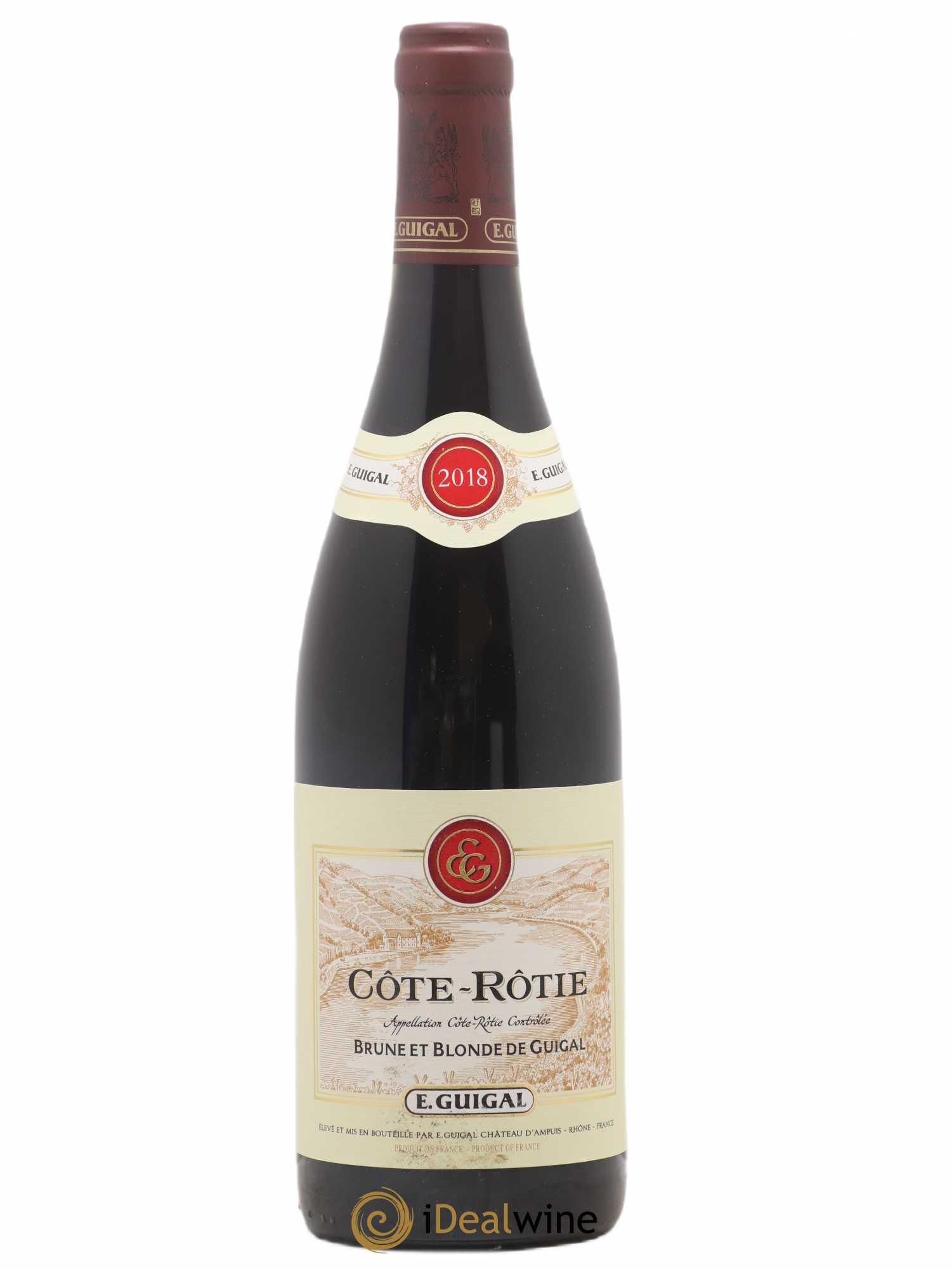 Côte-Rôtie Côtes Brune et Blonde Guigal 2018 - Lot de 1 bouteille - 0