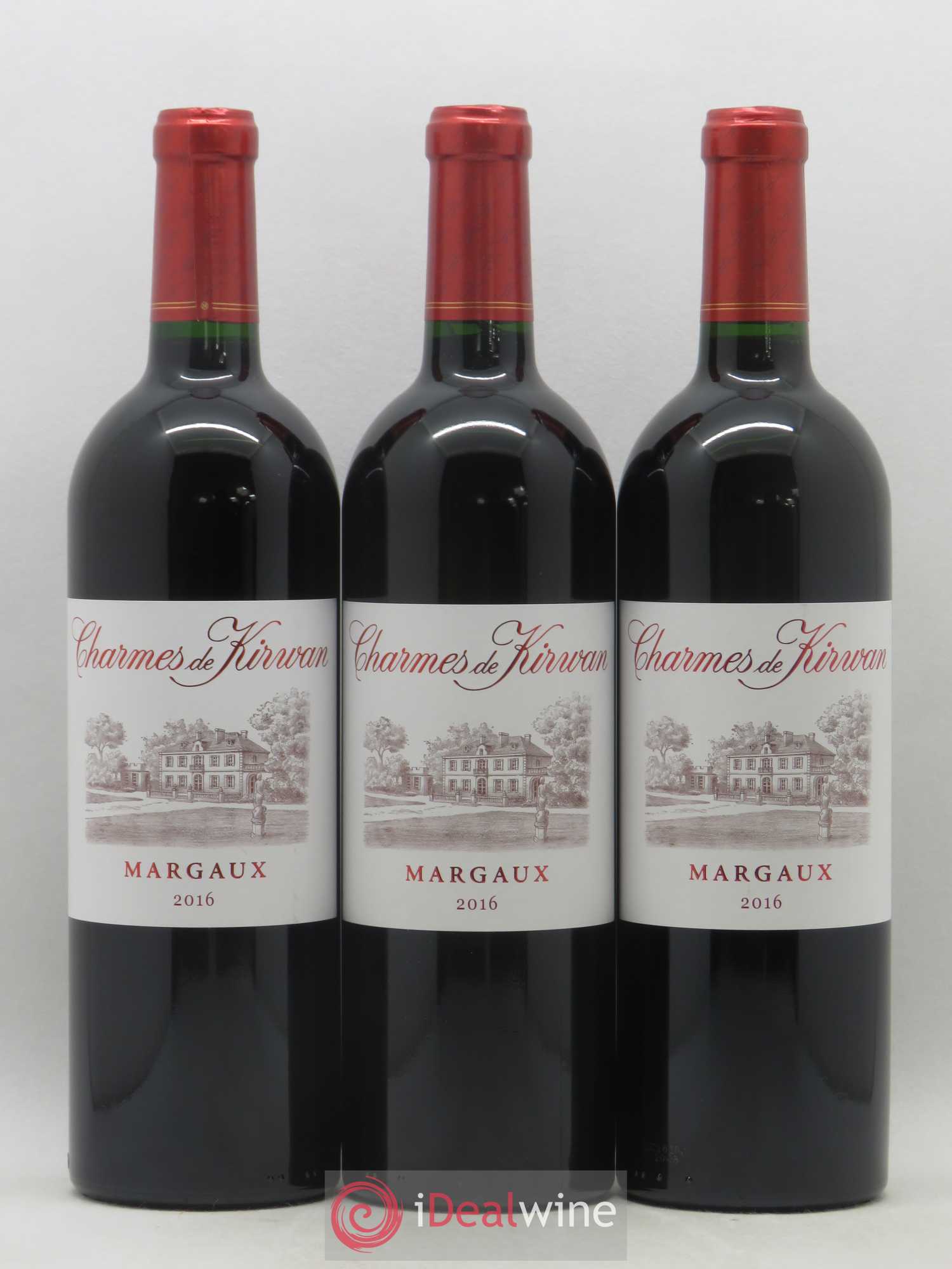 Charmes de Kirwan Second Vin 2016 - Lot de 3 bouteilles - 0