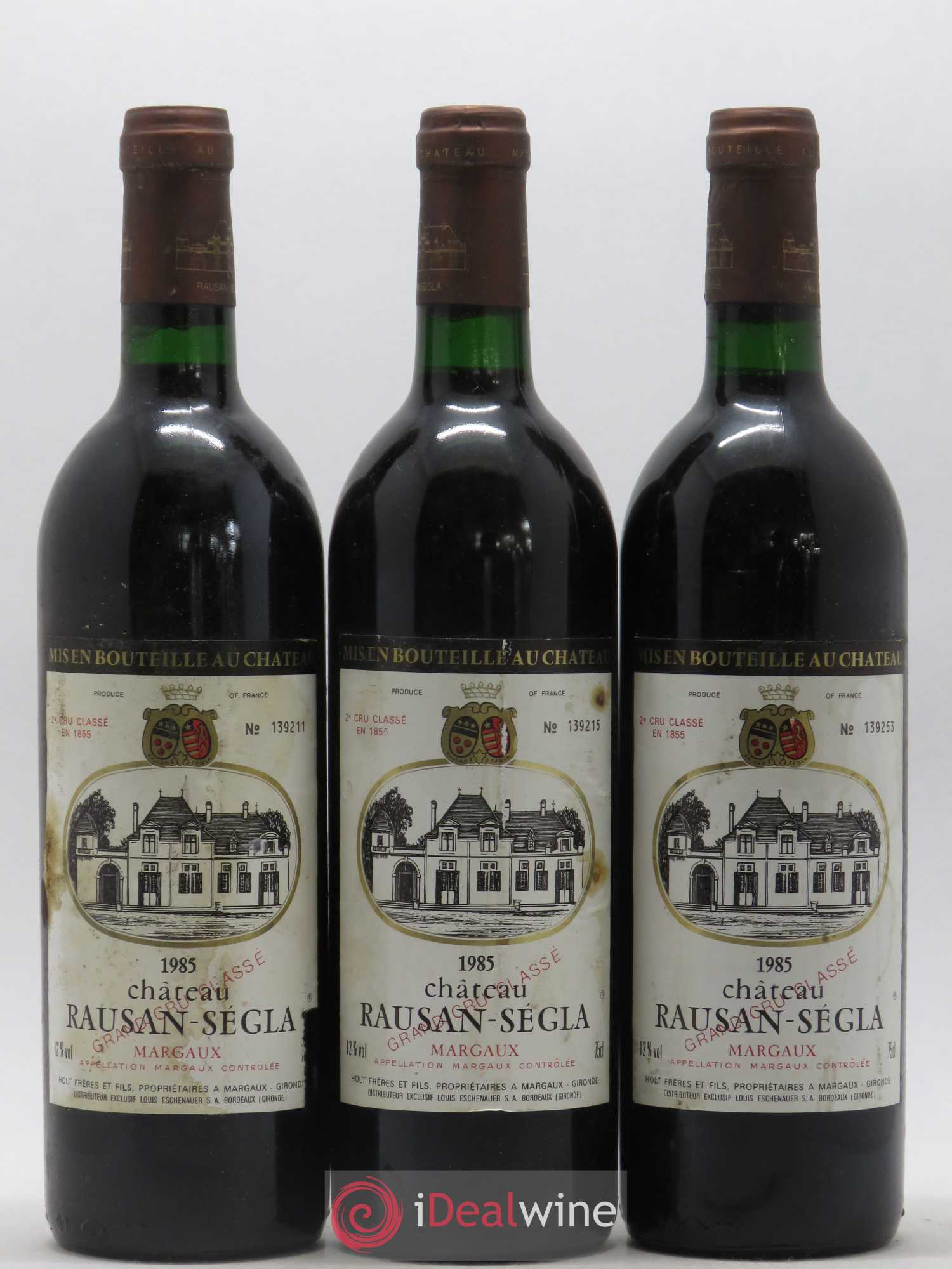 Château Rauzan Ségla Grand Cru Classé 1985 - Lot de 6 bouteilles - 2