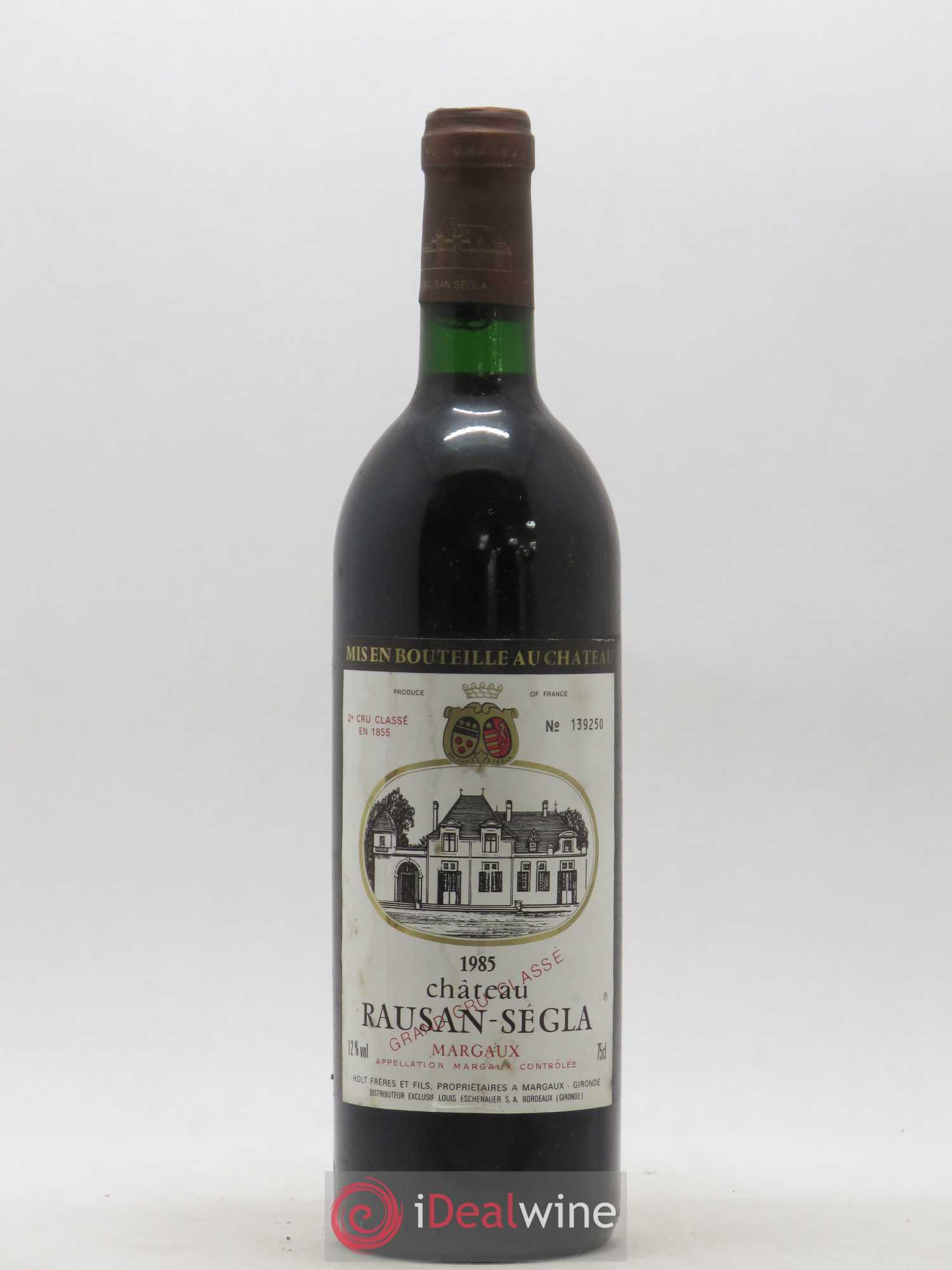 Château Rauzan Ségla Grand Cru Classé 1985 - Lot de 1 bouteille - 0
