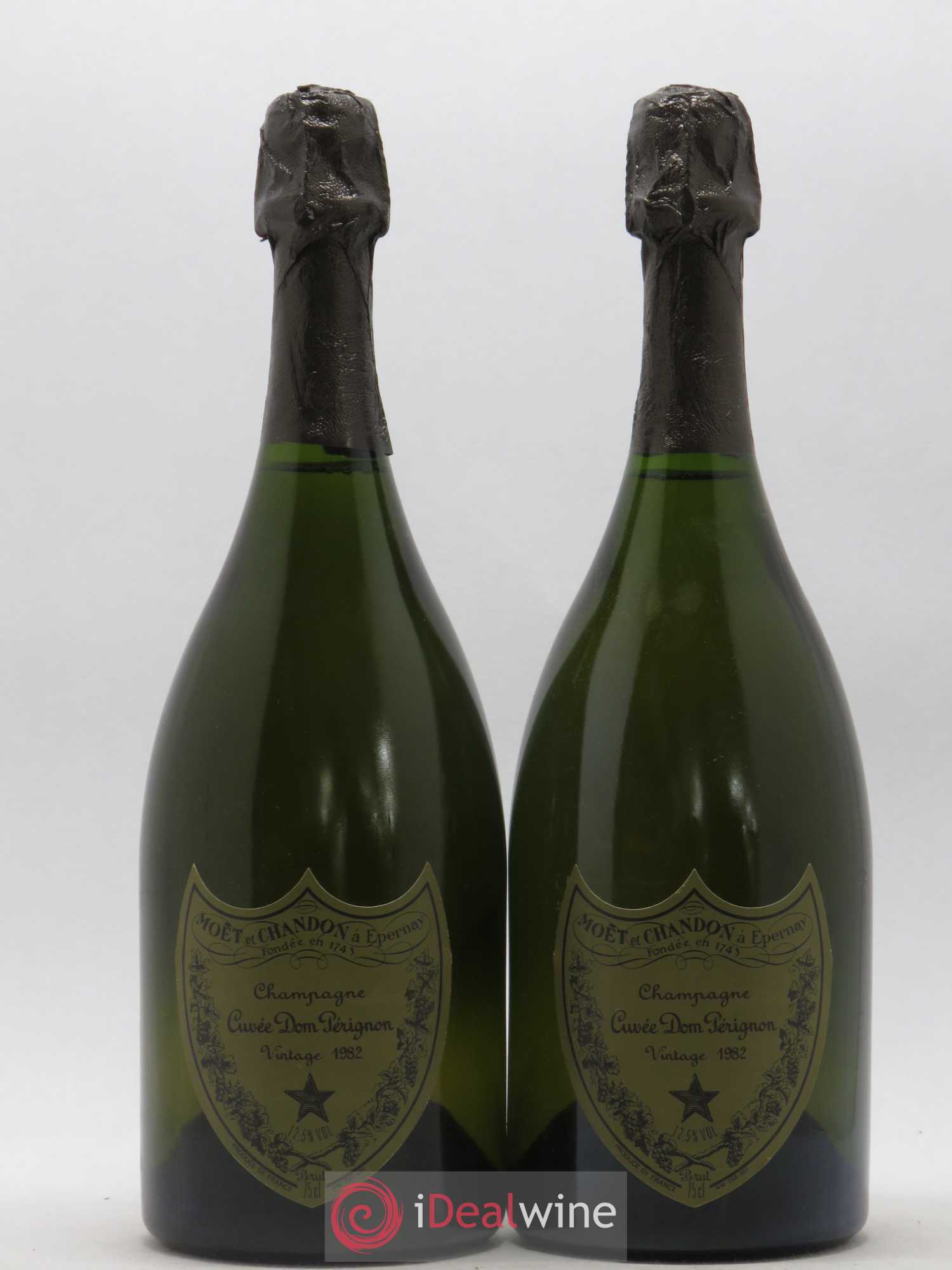 Brut Dom Pérignon 1982 - Lot de 2 bouteilles - 0