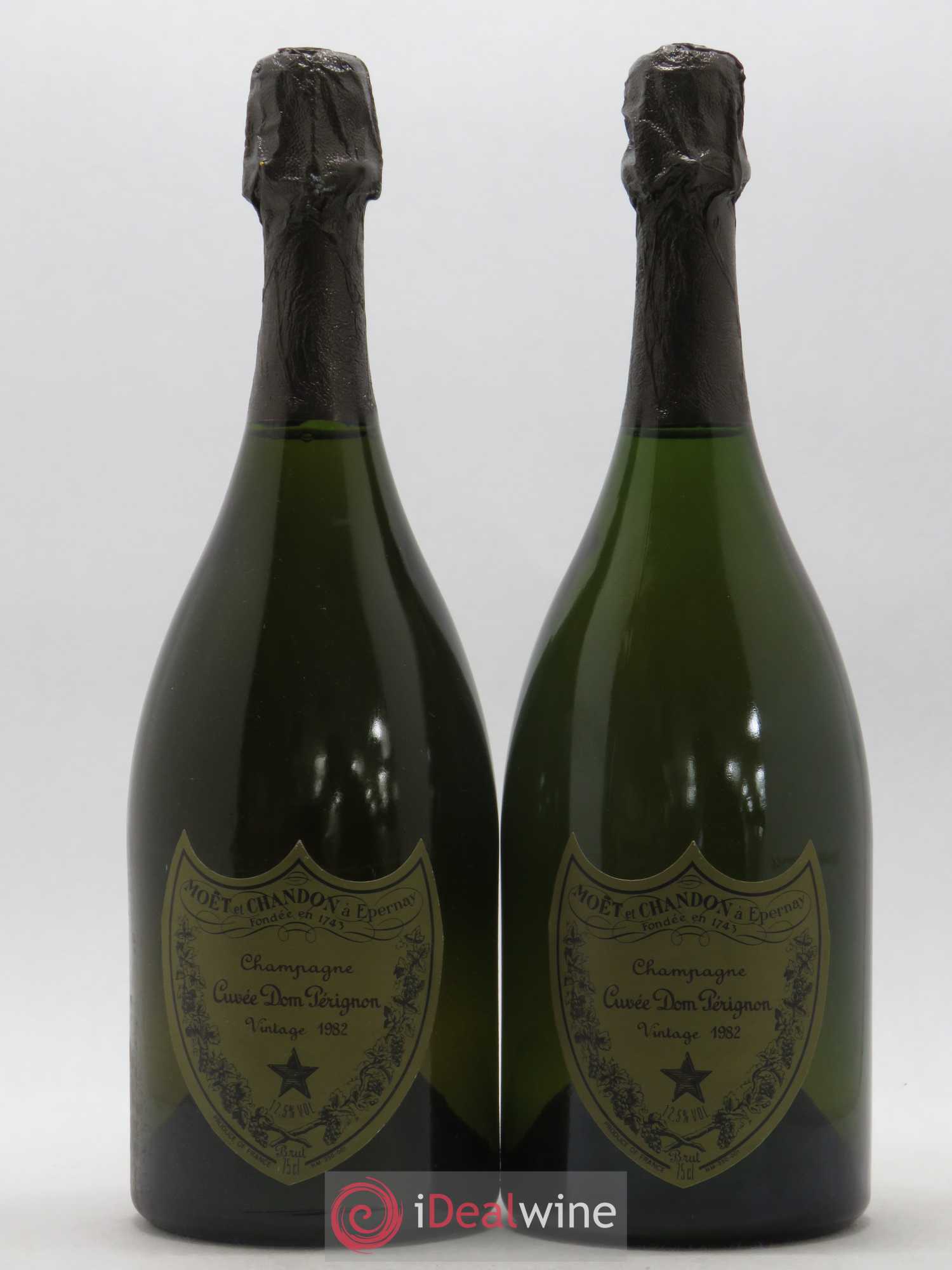 Brut Dom Pérignon 1982 - Lot de 2 bouteilles - 0