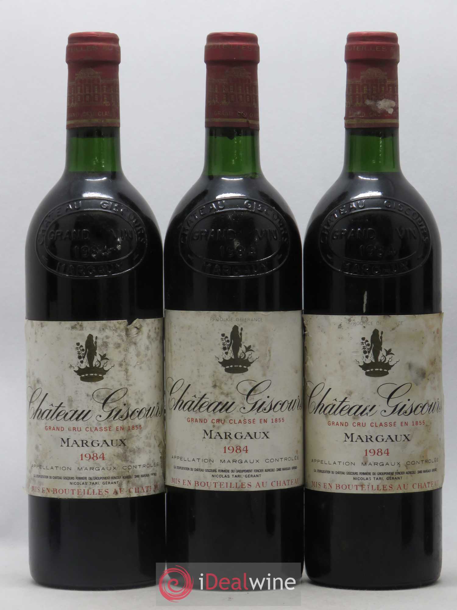 Château Giscours 3ème Grand Cru Classé 1984 - Lot de 6 bouteilles - 1