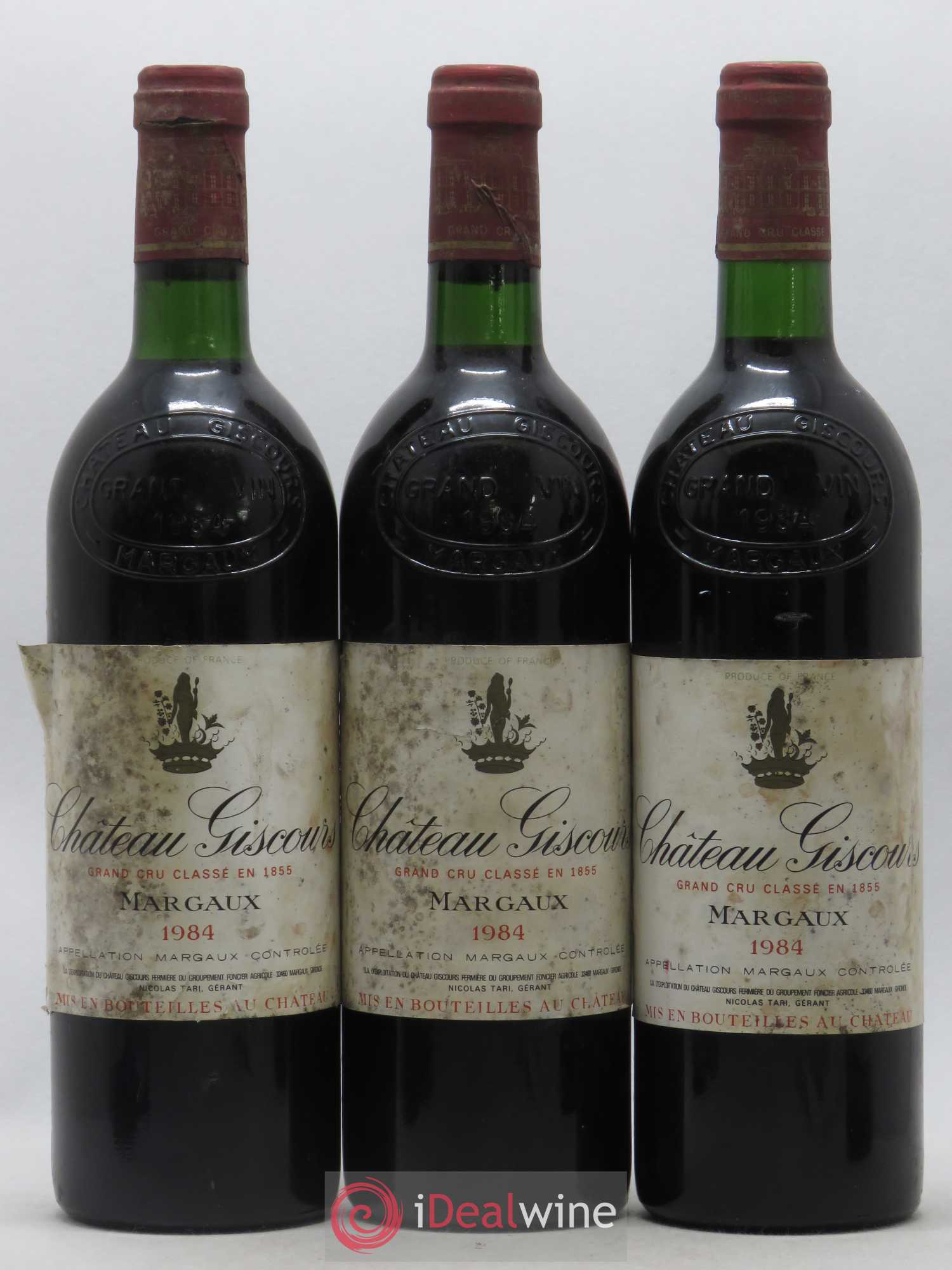 Château Giscours 3ème Grand Cru Classé 1984 - Lot de 6 bouteilles - 2