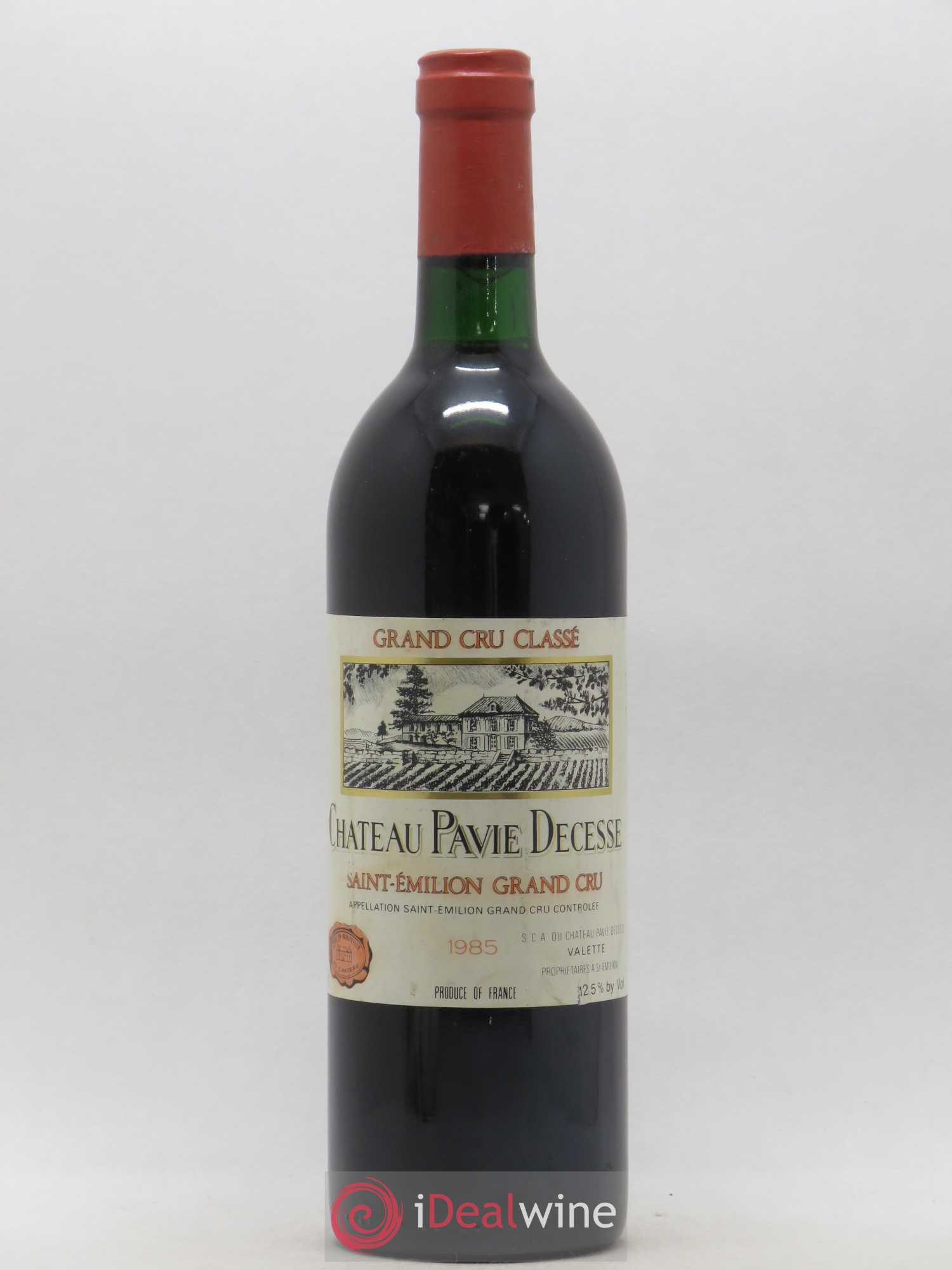 Château Pavie Decesse Grand Cru Classé 1985 - Lot de 1 bouteille - 0