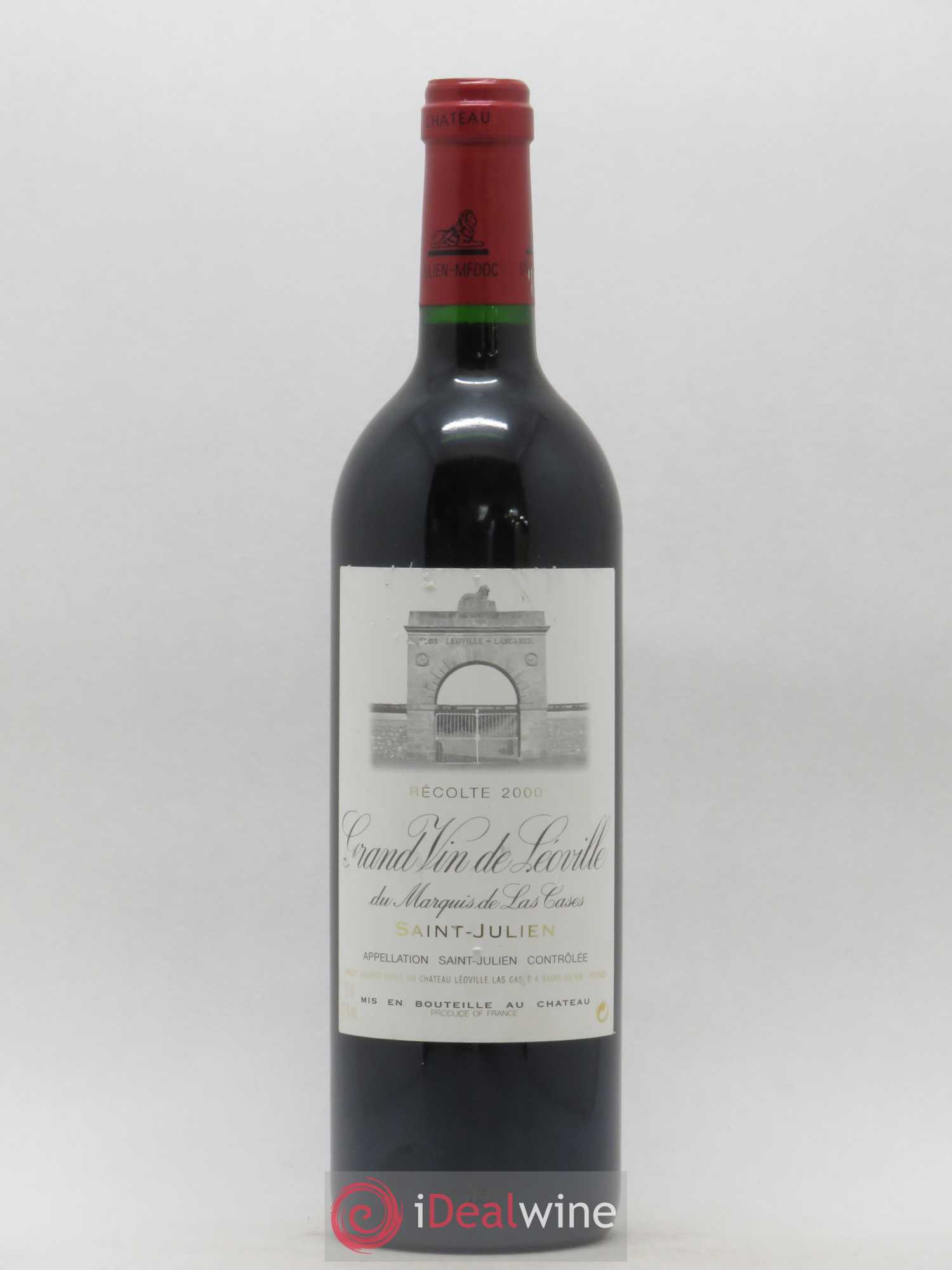 Château Léoville Las Cases 2ème Grand Cru Classé 2000 - Lot de 1 bouteille - 0