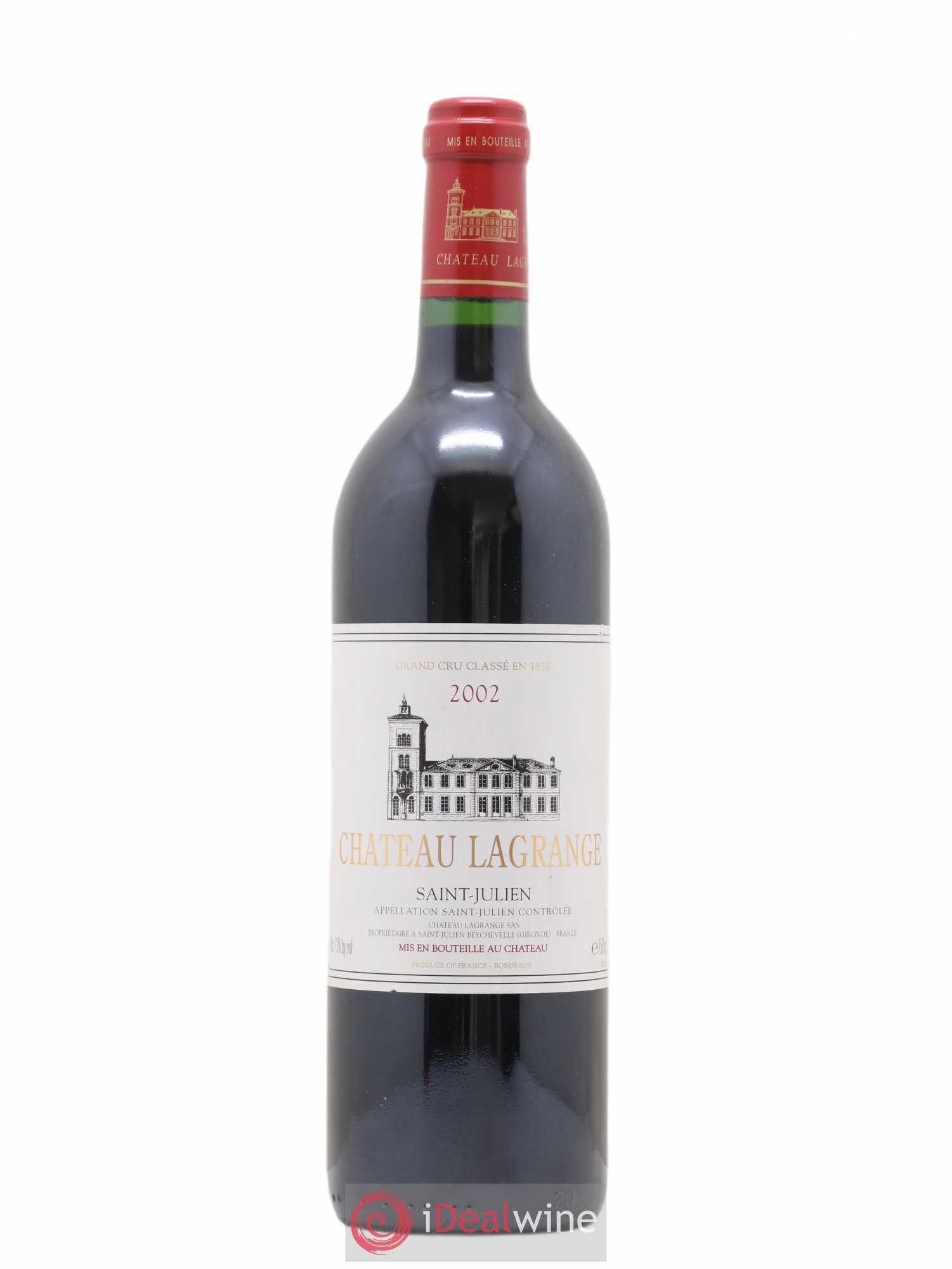 Château Lagrange 3ème Grand Cru Classé 2002 - Lot de 1 bouteille - 0