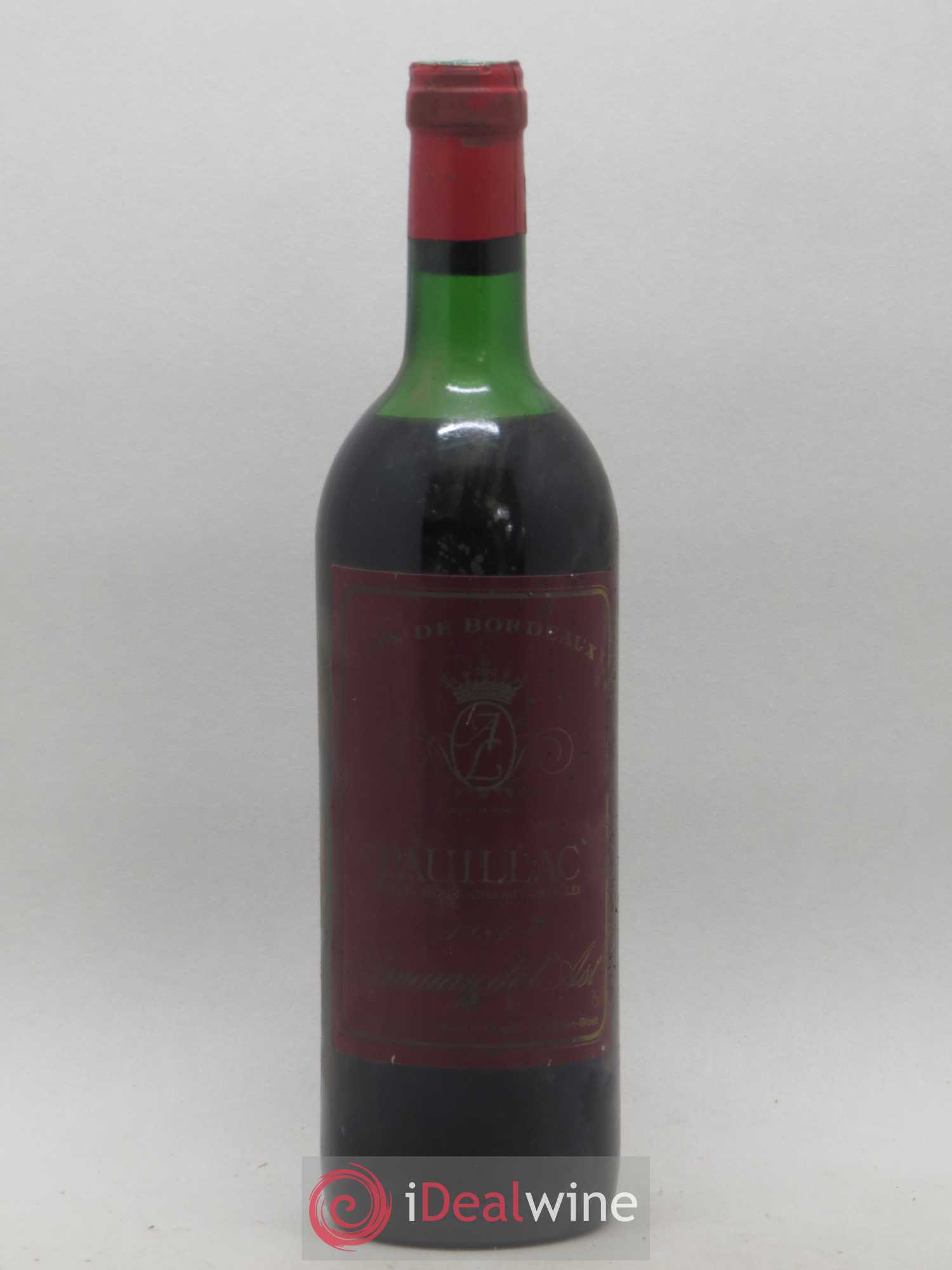 Pauillac Amauy de l'Ast 1981 - Posten von 1 Flasche - 0