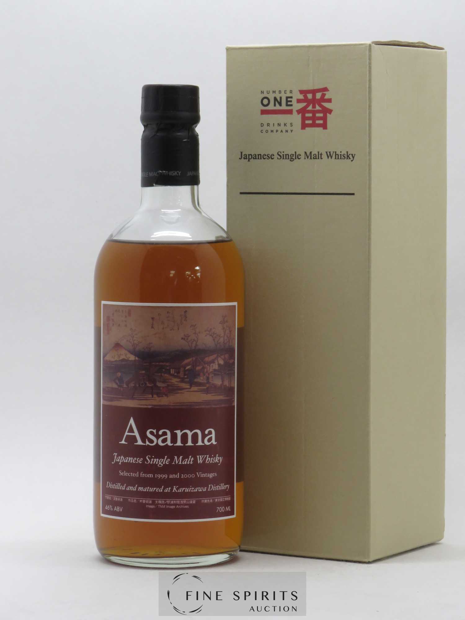 Asama Number One Drinks Karuizawa 1999 - 2000 bottled 2012 - Lot de 1 bouteille - 0