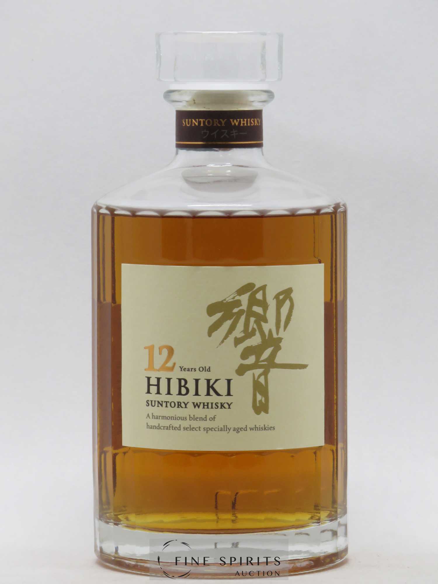 Hibiki 12 years Of. Suntory (70cl.) - Lot of 1 bottle - 1