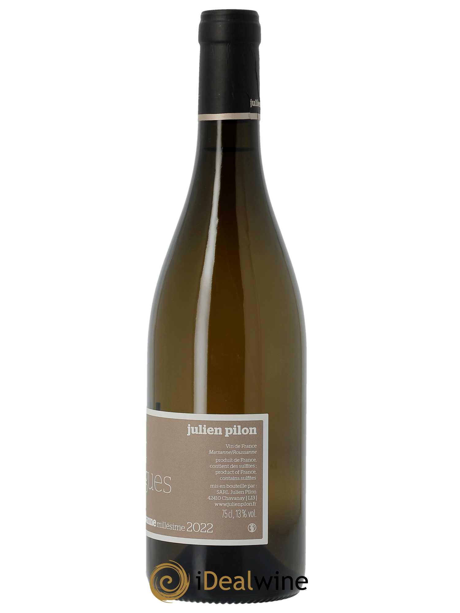 IGP Collines Rhodaniennes Le Bruit des vagues Julien Pilon 2022 - Lot of 1 bottle - 1