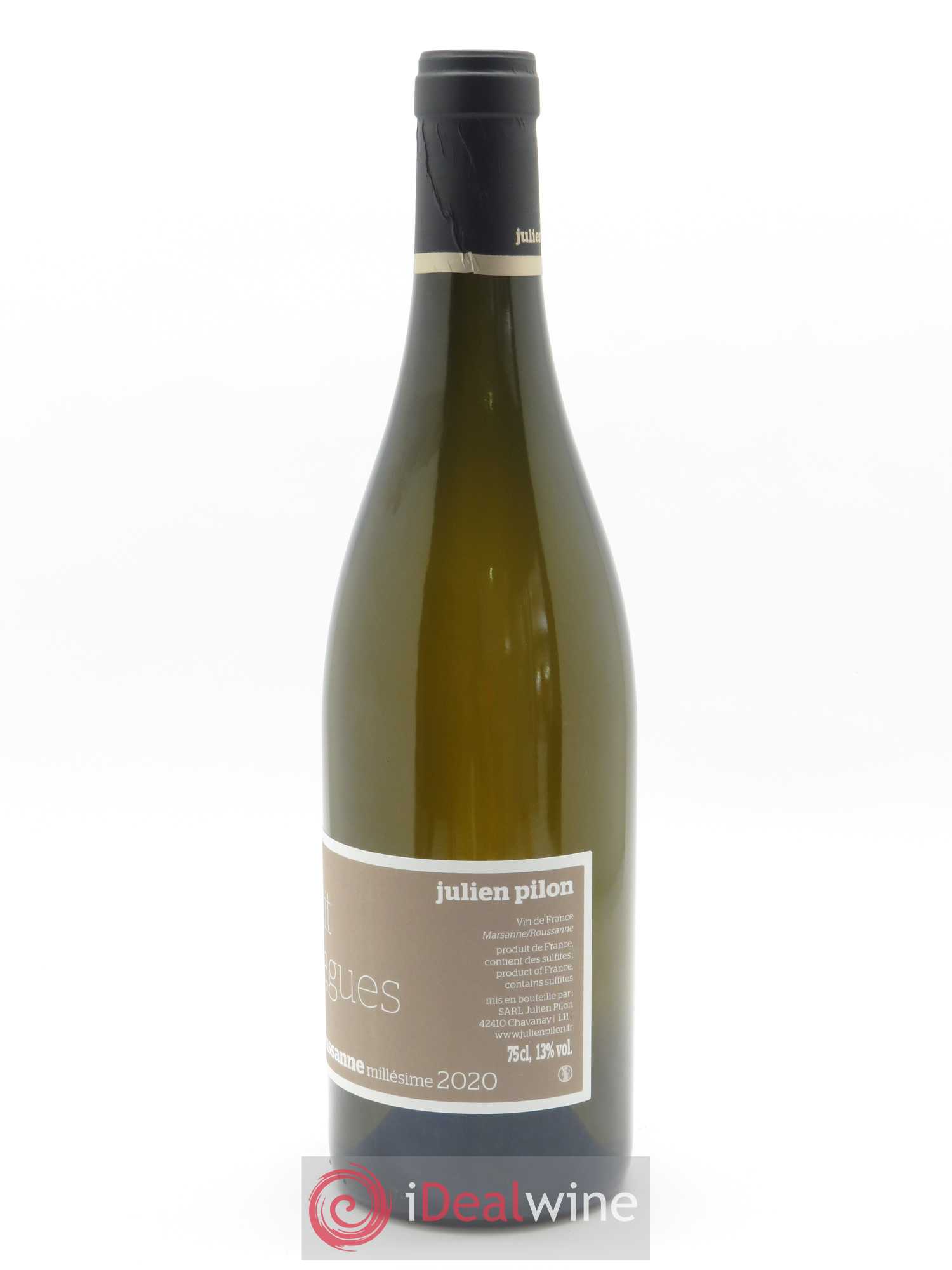 Collines Rhodaniennes Le Bruit des vagues Julien Pilon 2020 - Lot de 1 bouteille - 1
